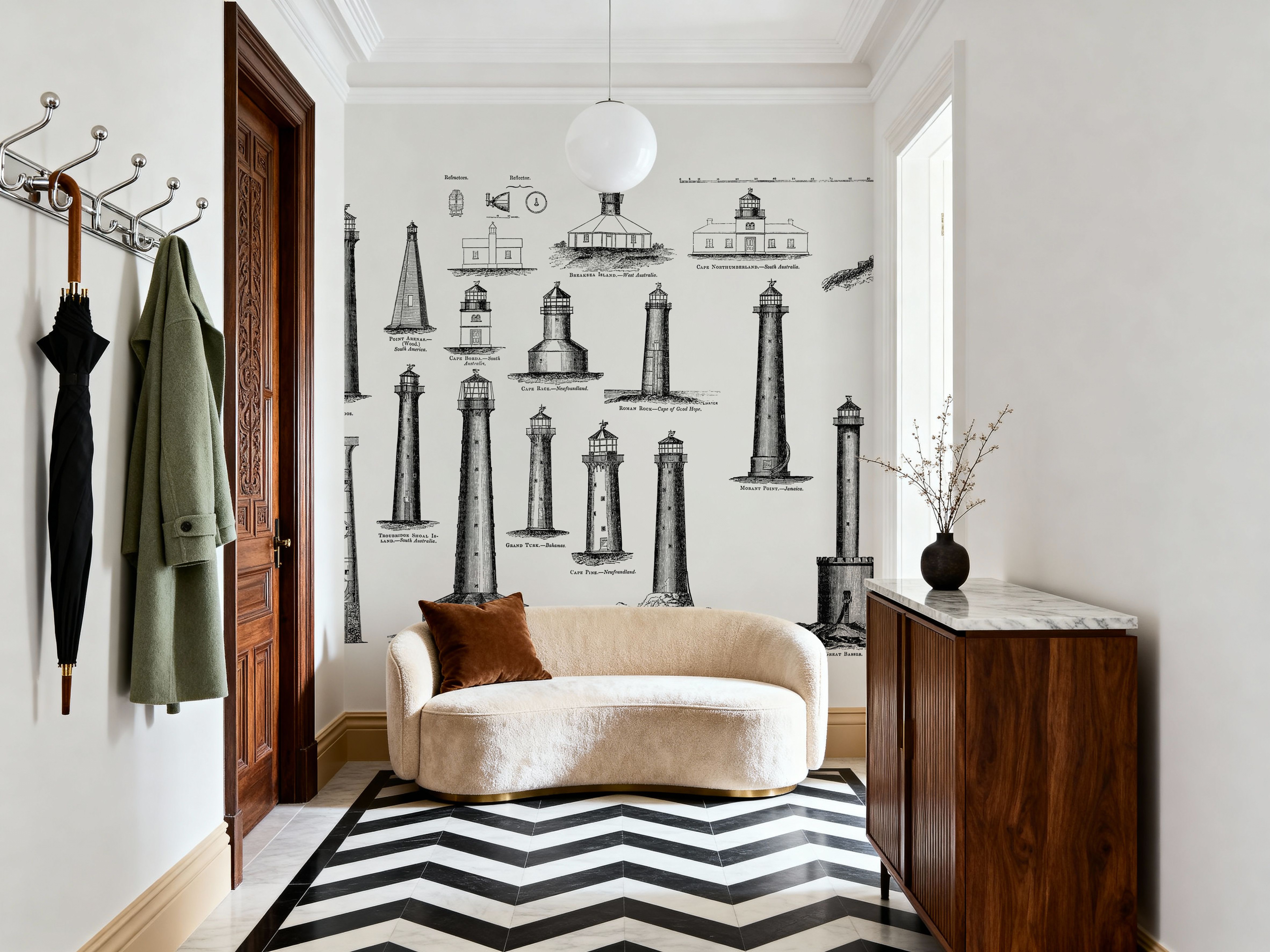 Illustration Of Lighthouses