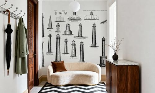 Illustration Of Lighthouses