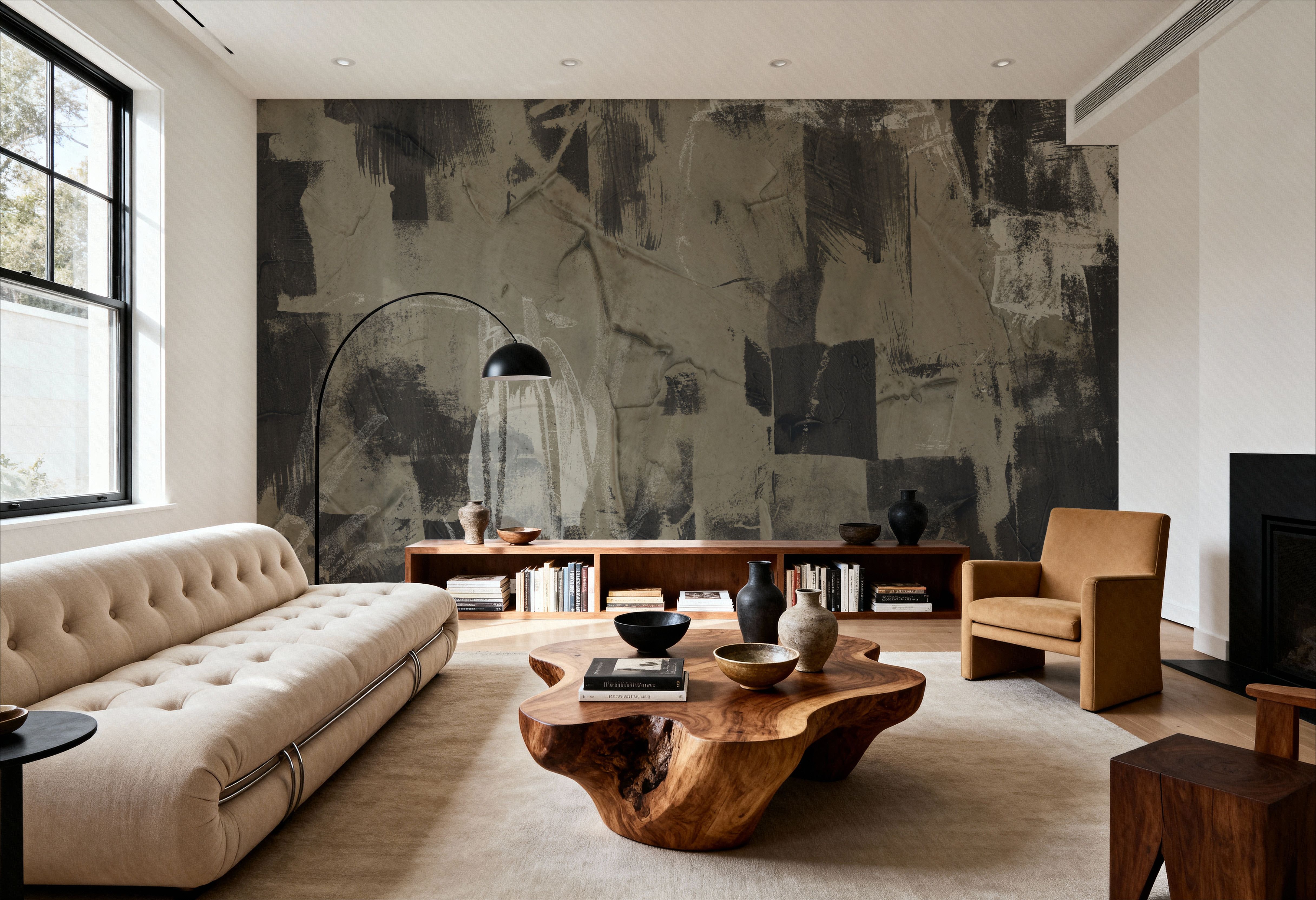 Plaster and Ebony II