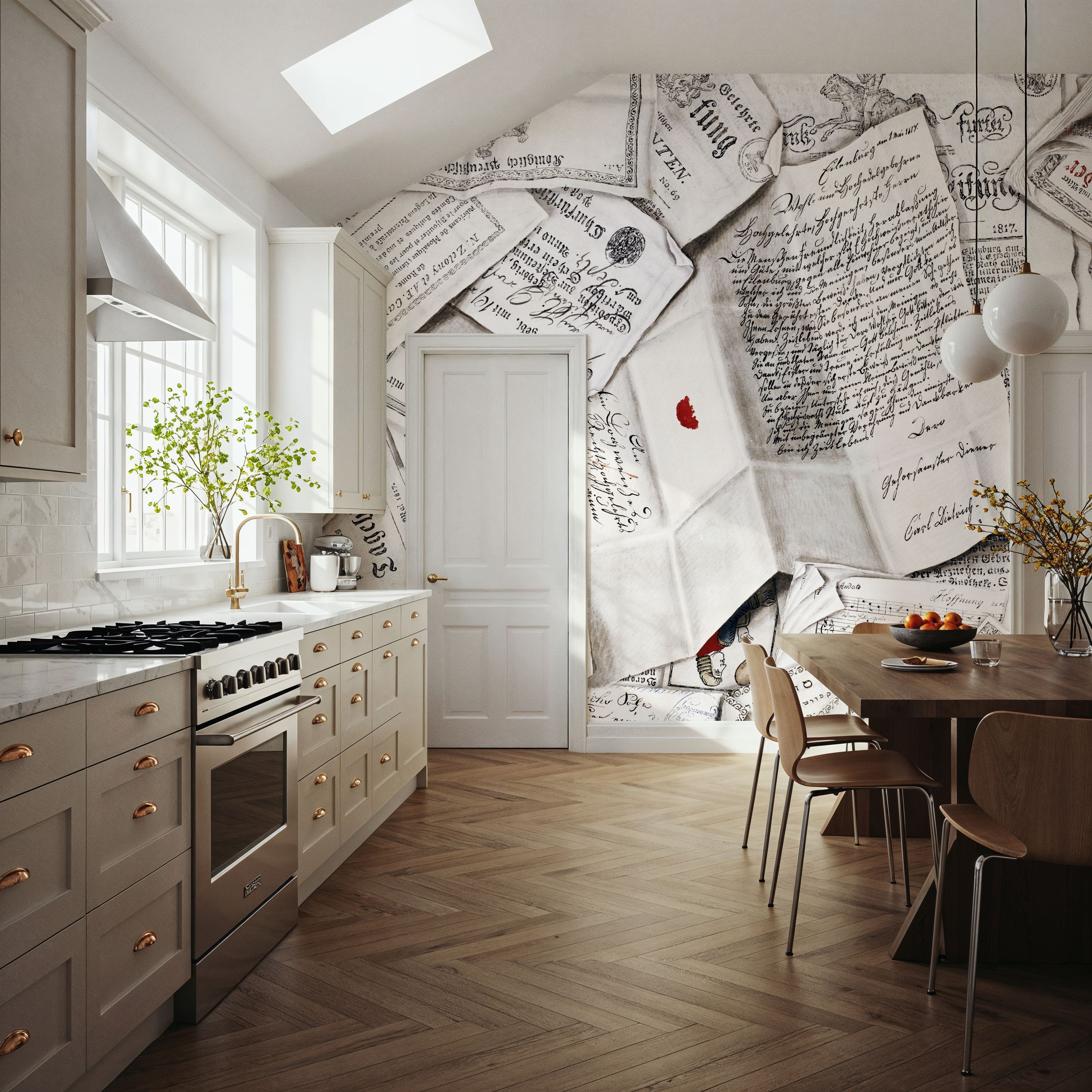Trompe L'Oeil Handwritten Letter