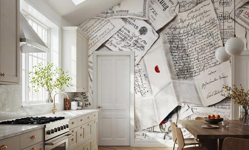 Trompe L'Oeil Handwritten Letter