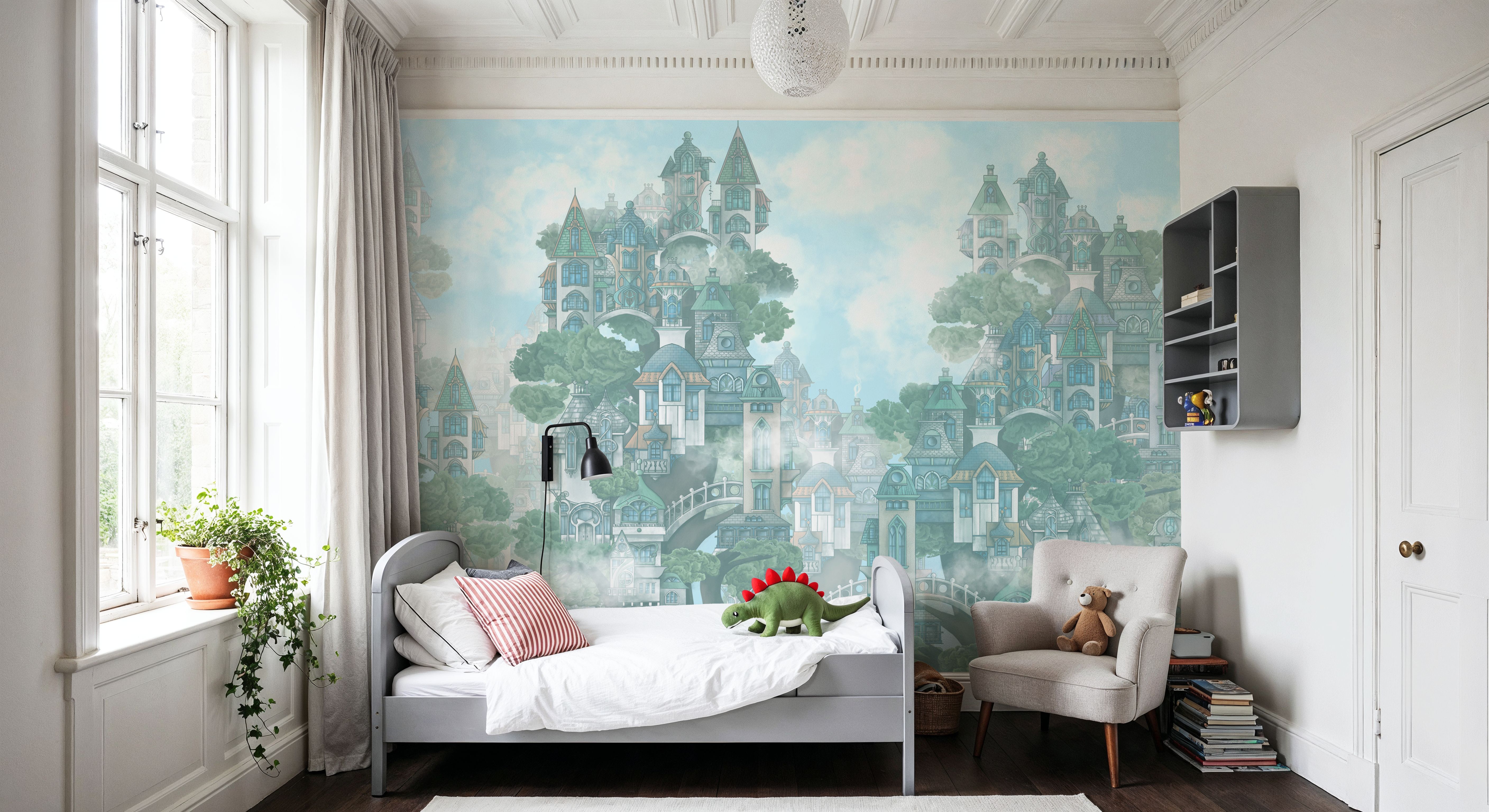 Treehouse Neighborhood Cool Pastel