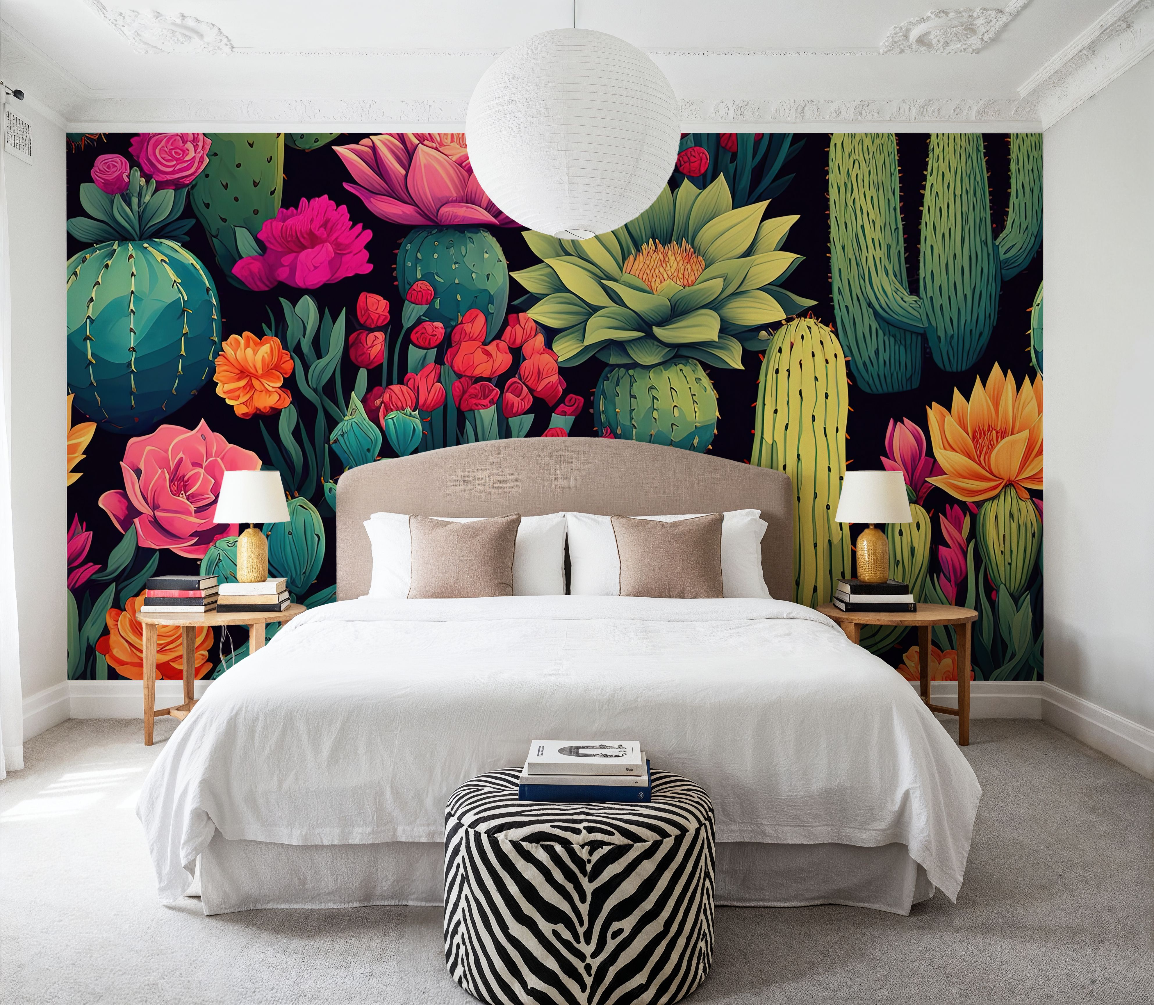 Cacti Carnival Black