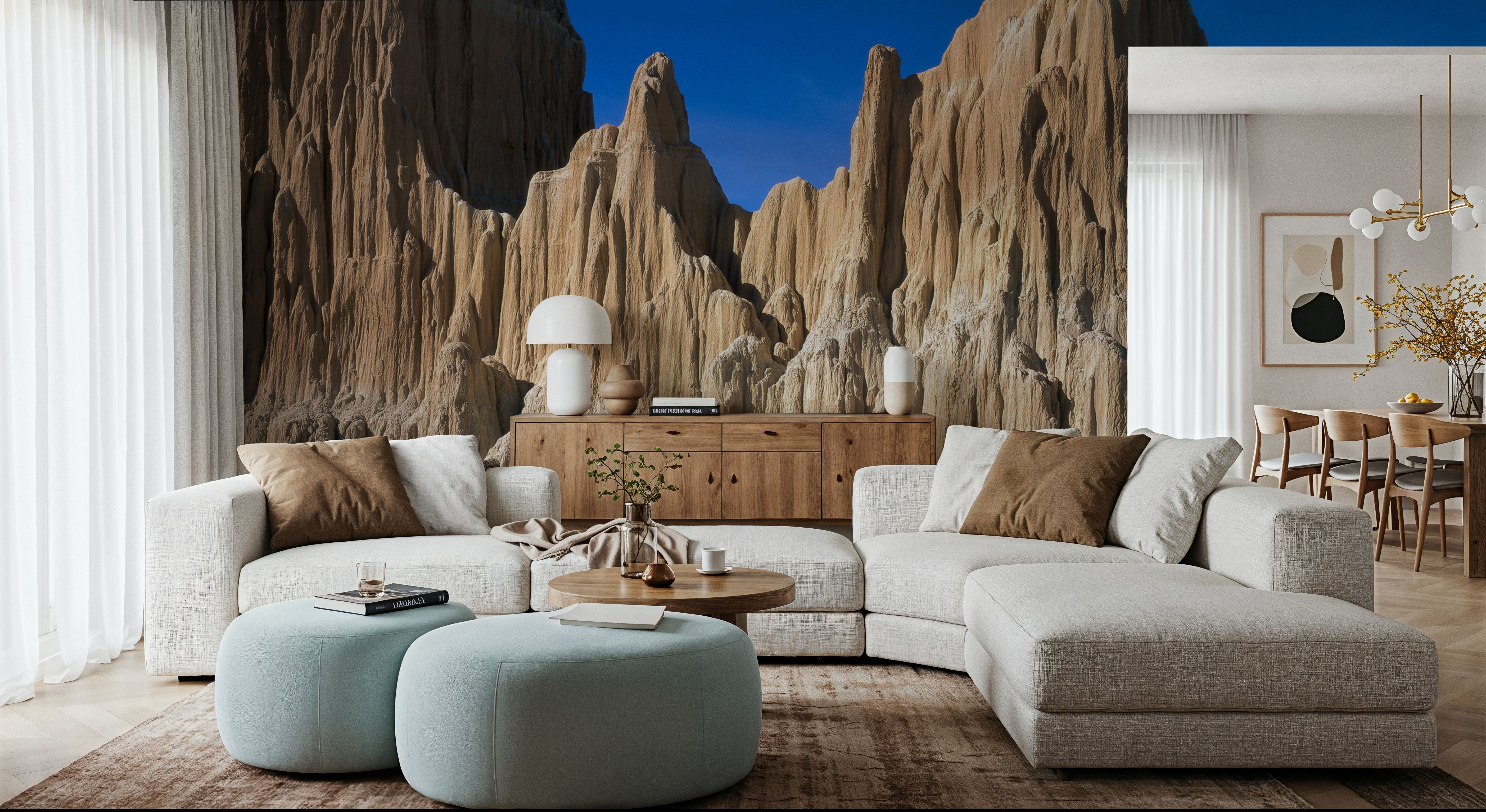 Nevada Cathedral, Carte da parati