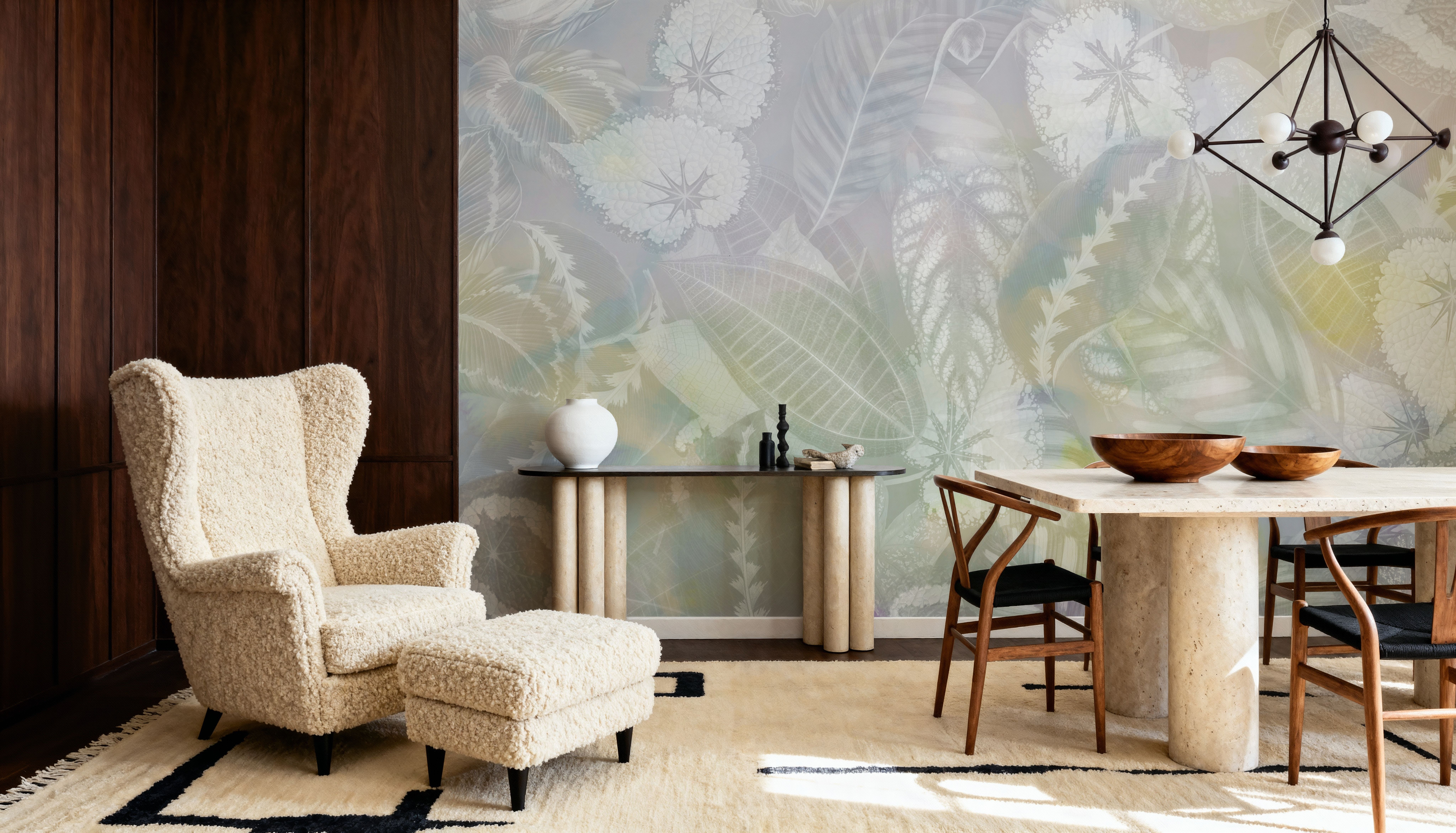 Secret Leaves, Papel de parede