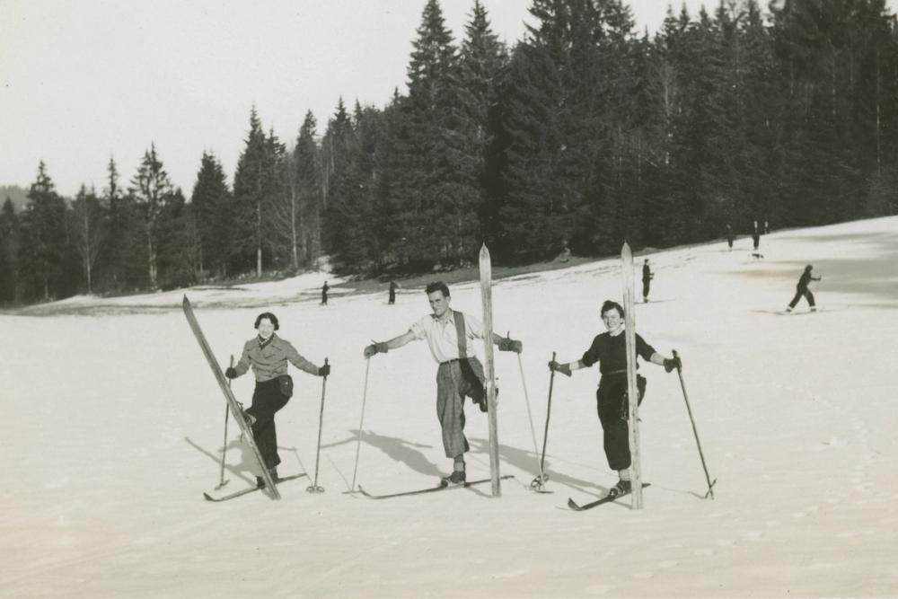 Wooden Skis