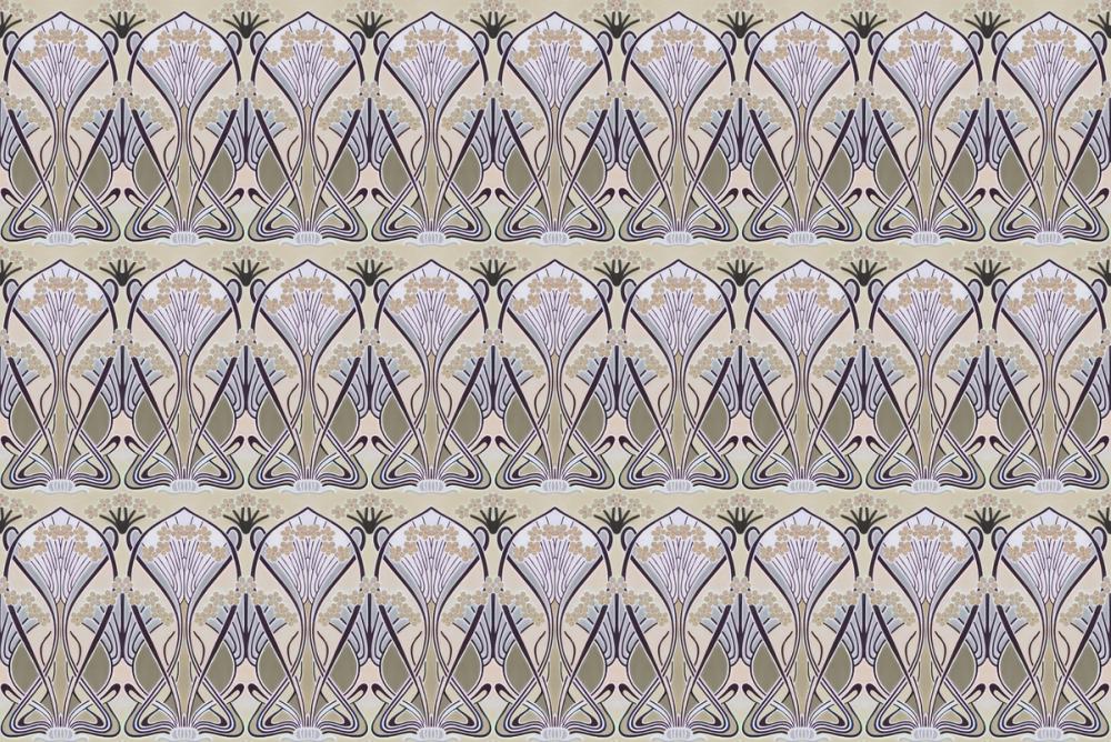 Floral Art Deco Aura, Butter