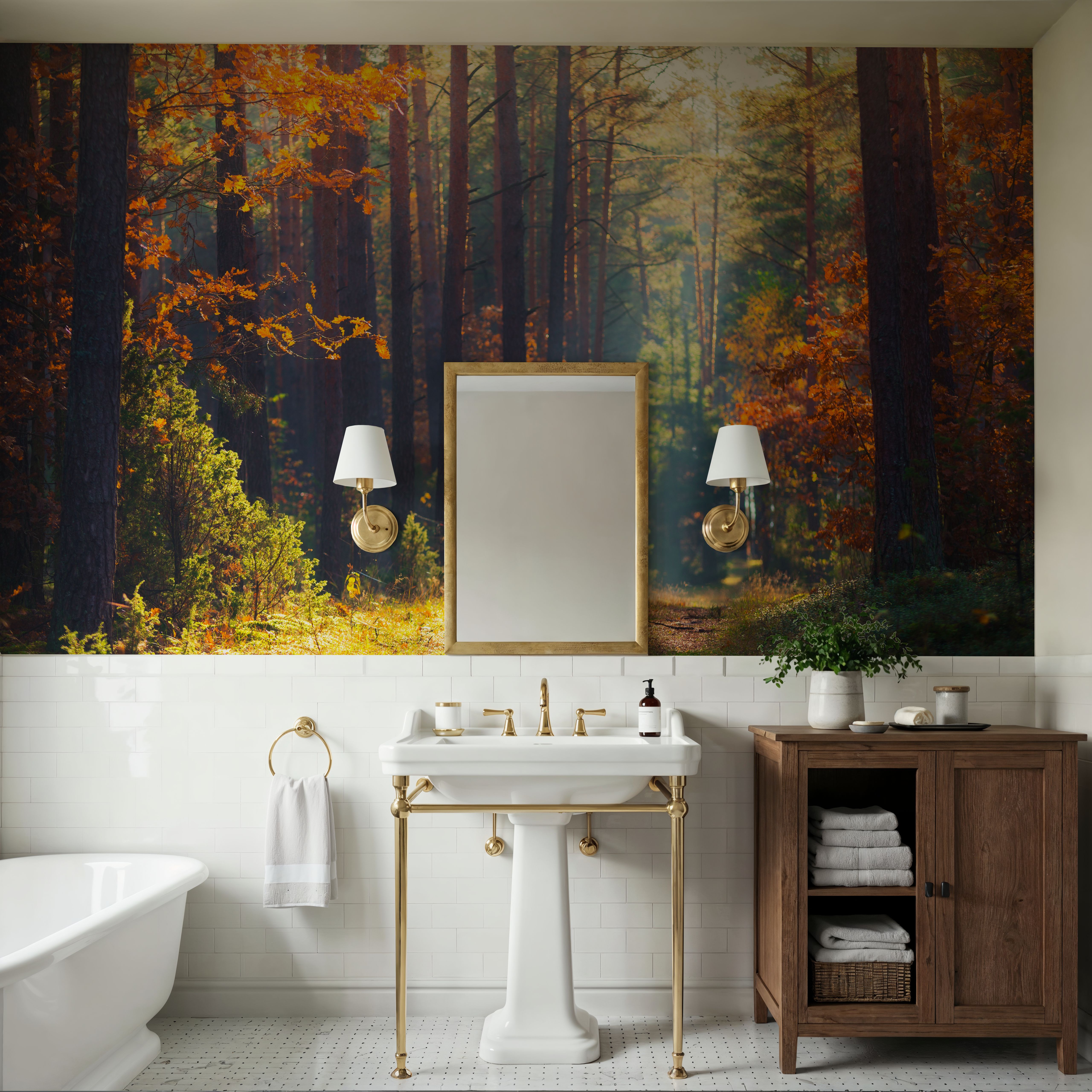 Autumn Forest Morning