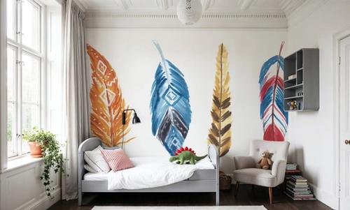 Rainbow Feathers II