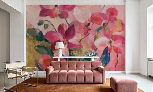 Abstract Orchid