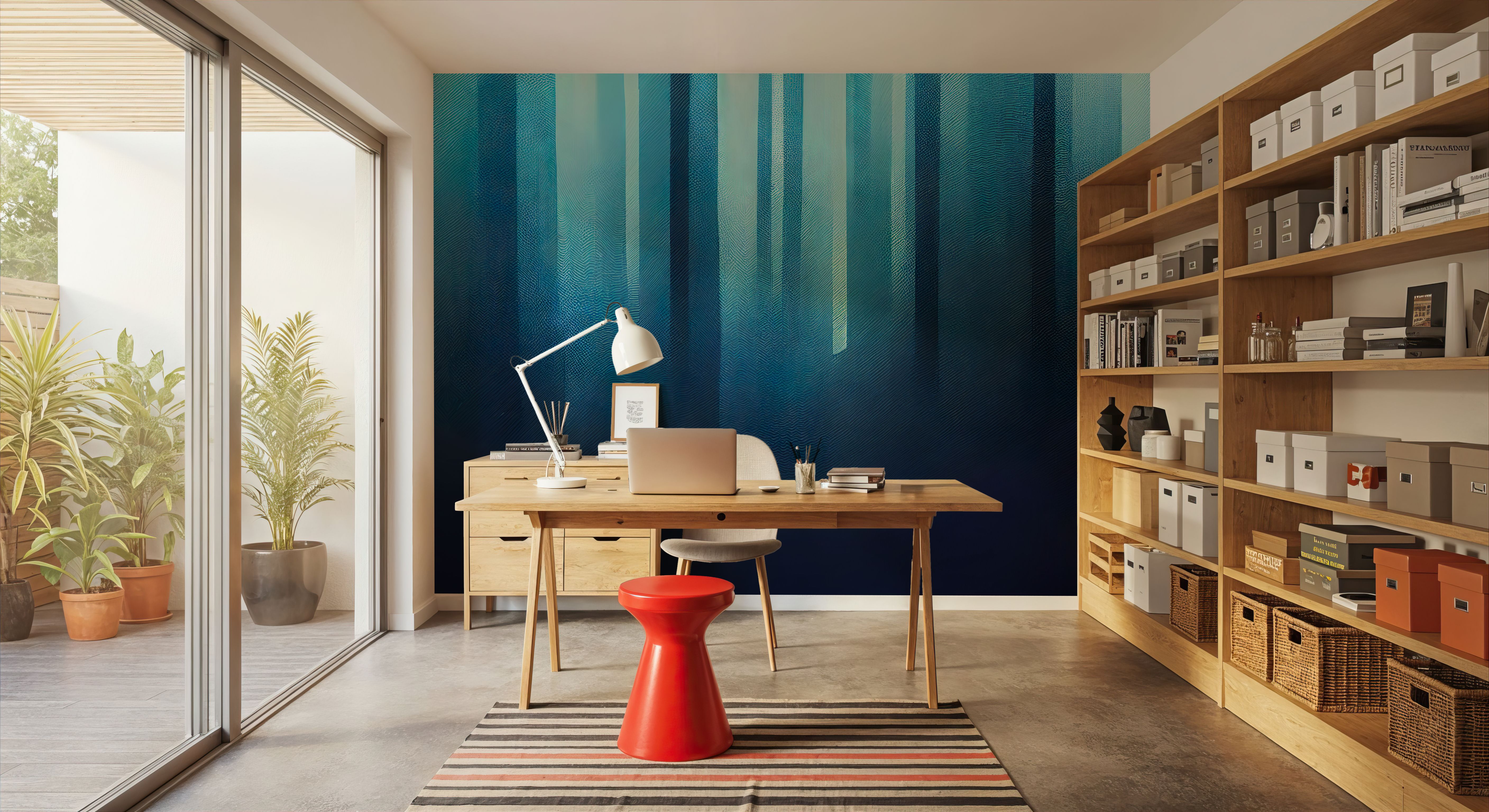 Blue Light, Wallpaper