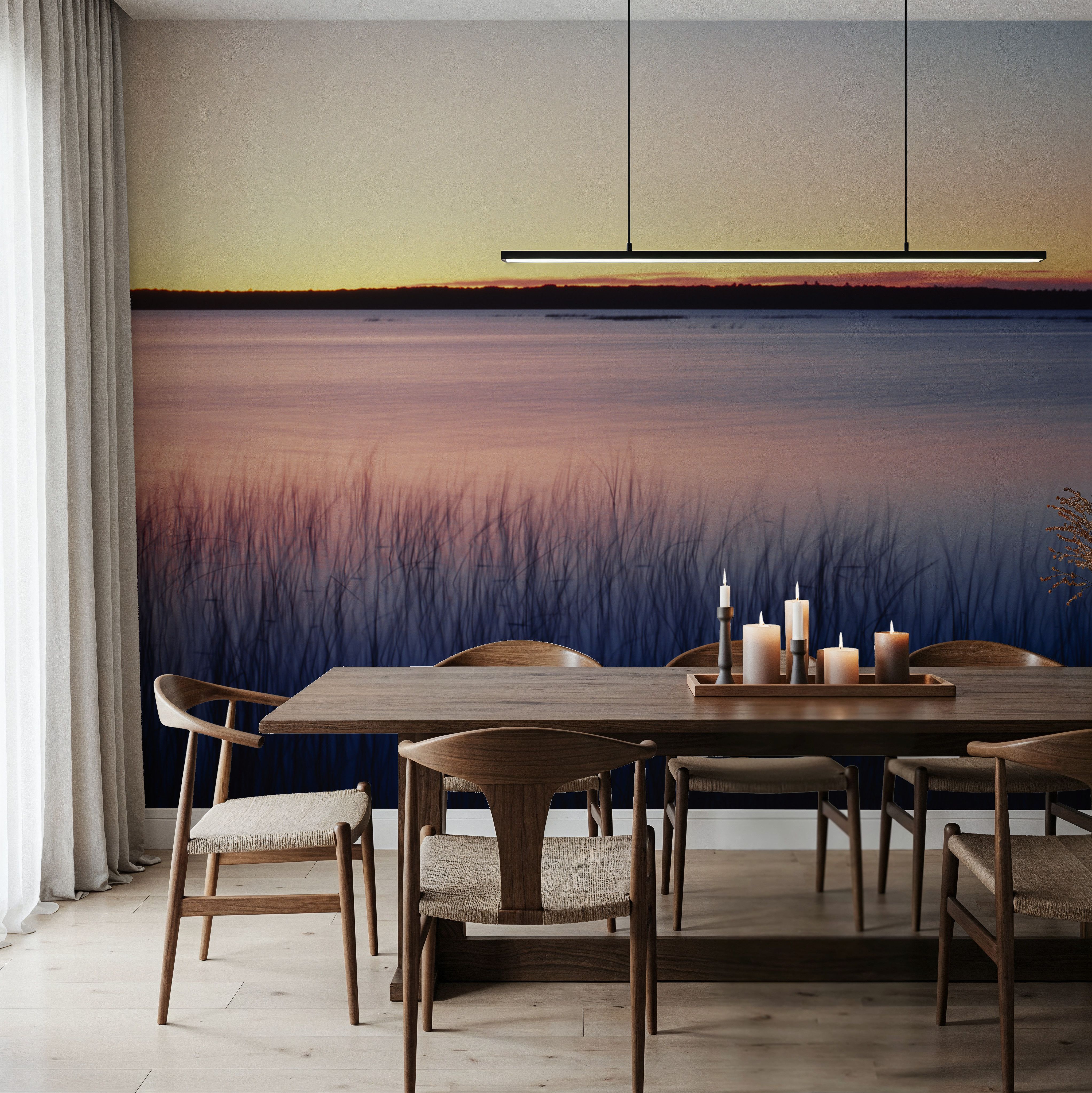 Mirrored Dusk Waters