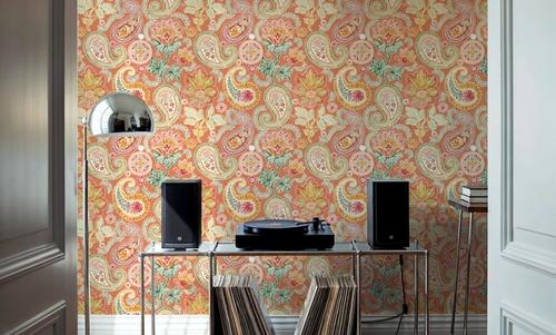 Harvest Paisley Mini Orange
