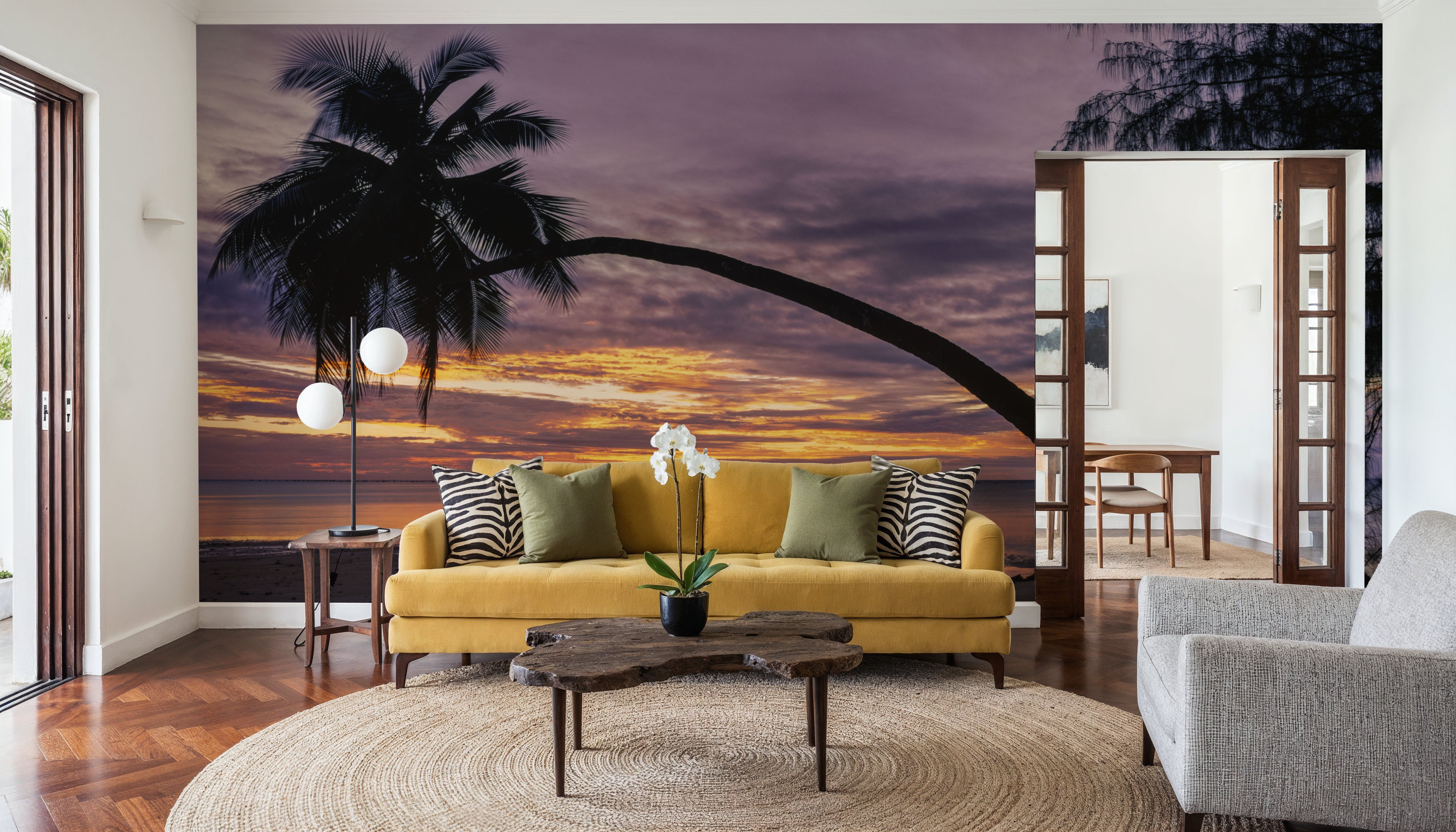 Aitutaki Palms, Wallpaper