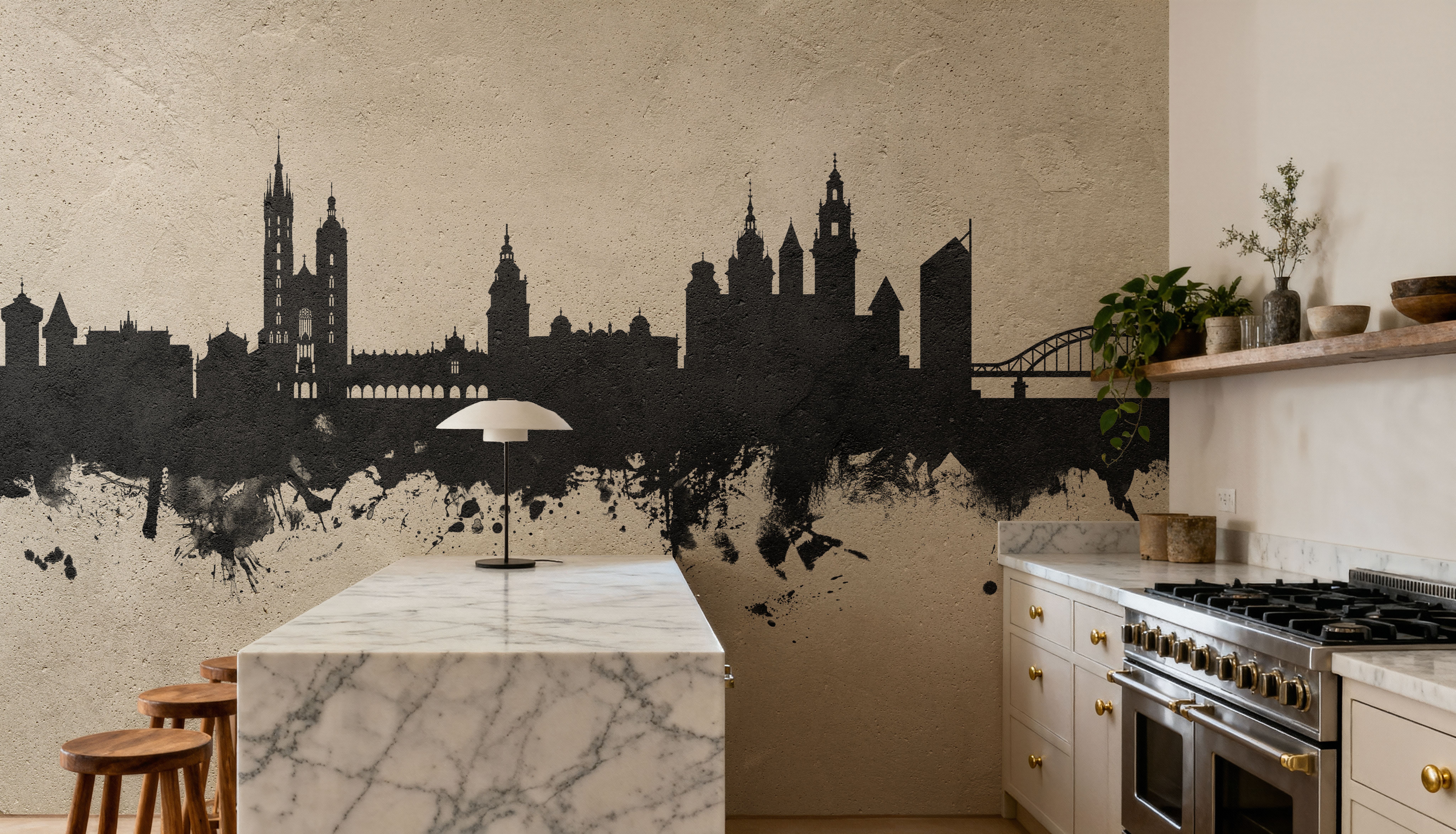 Krakow Skyline Concrete