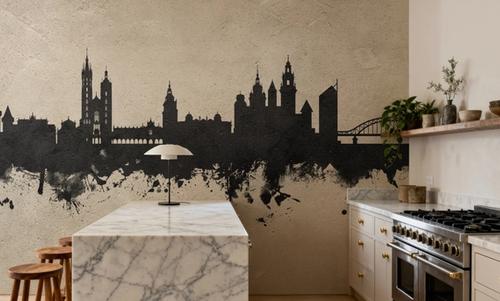 Krakow Skyline Concrete