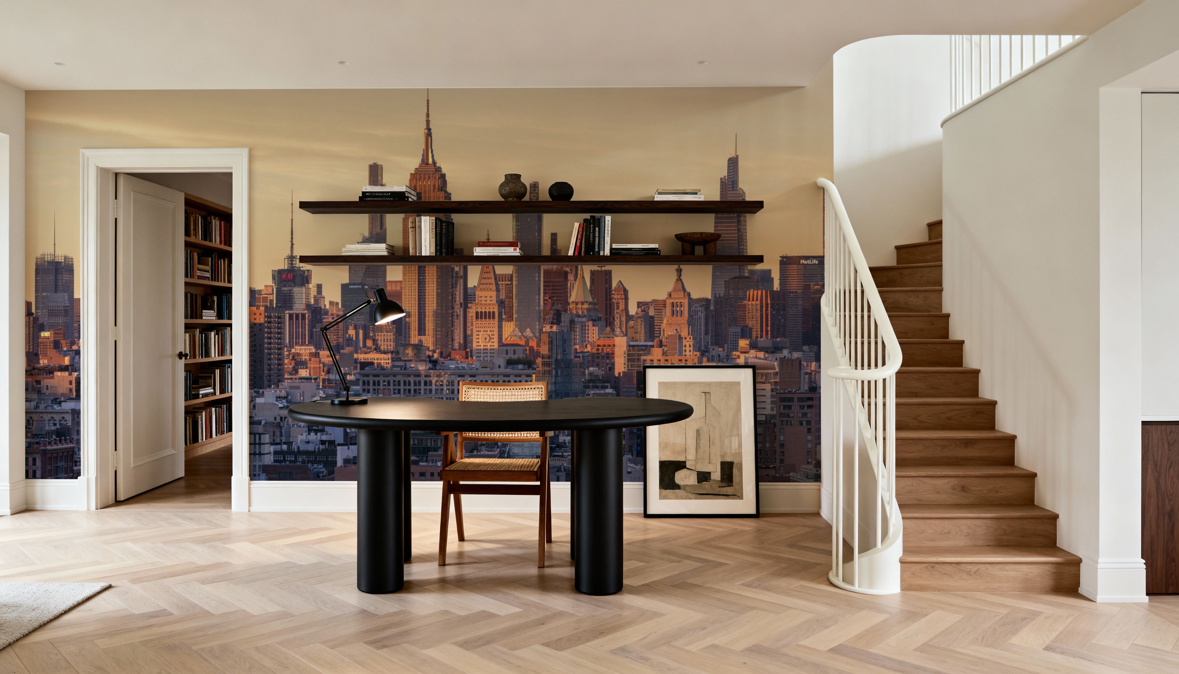 Midtown Sunsets, Wallpaper