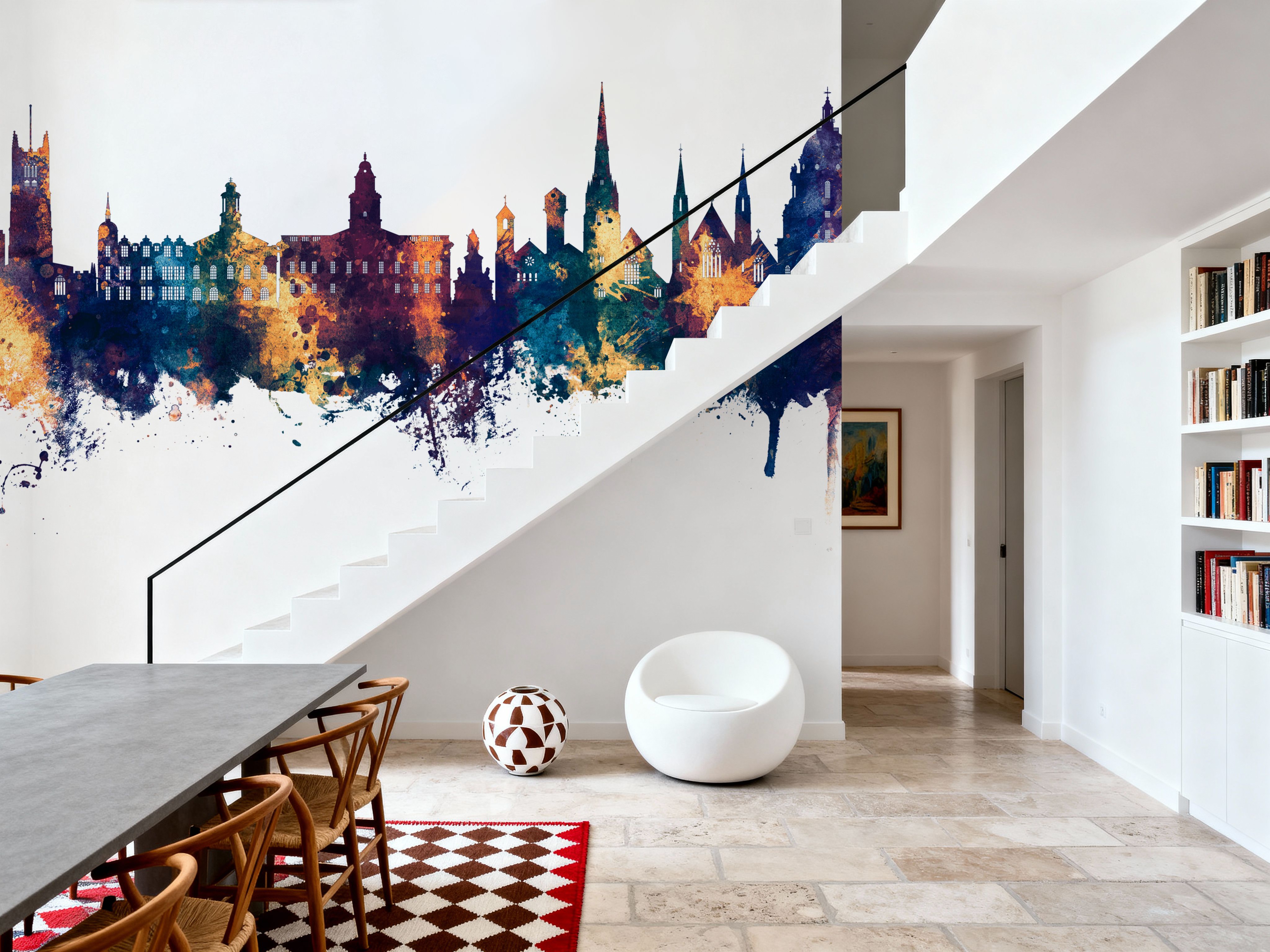 Lancaster England Skyline Blue & Bronze