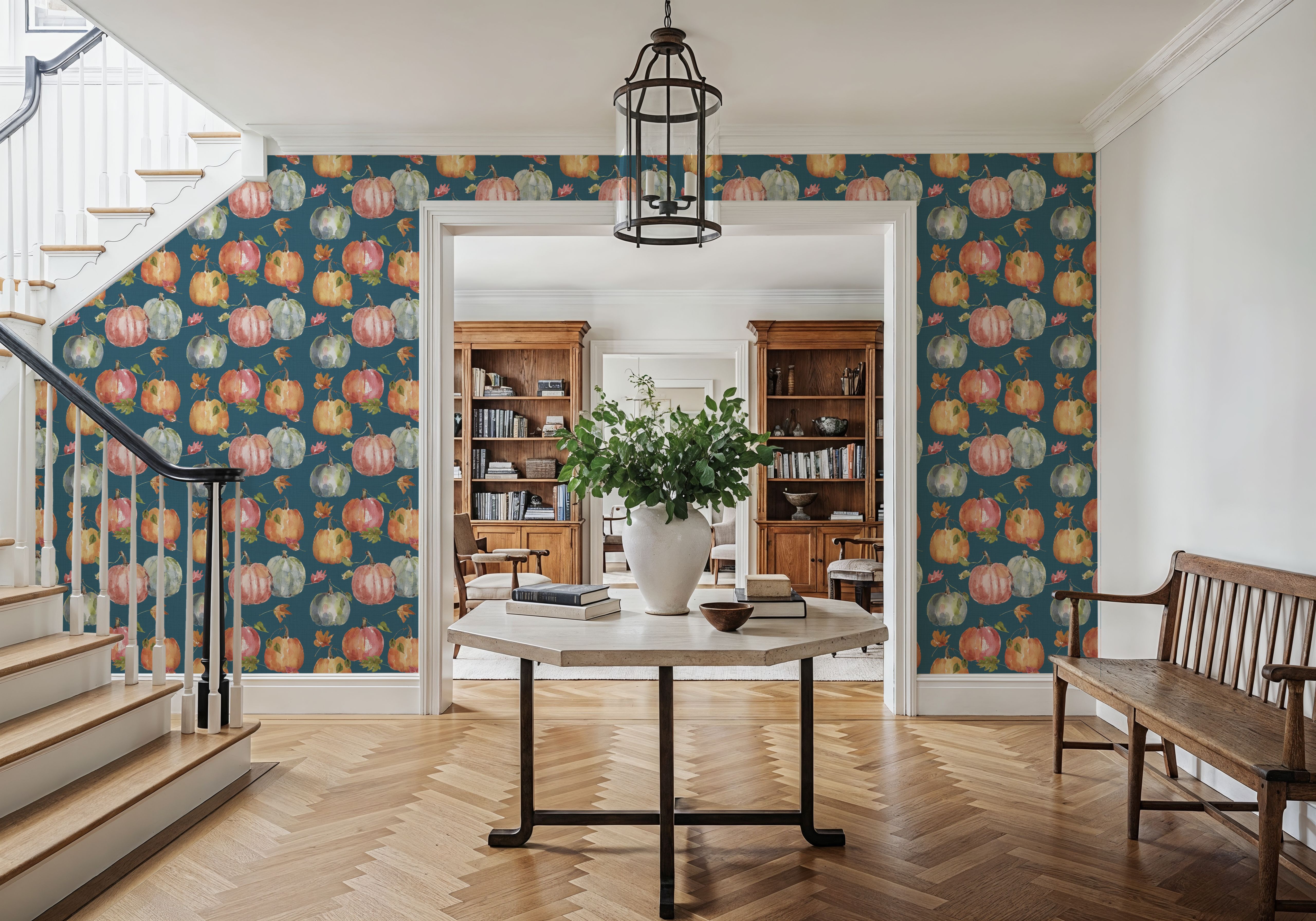 Time to Share Pumpkins Blue