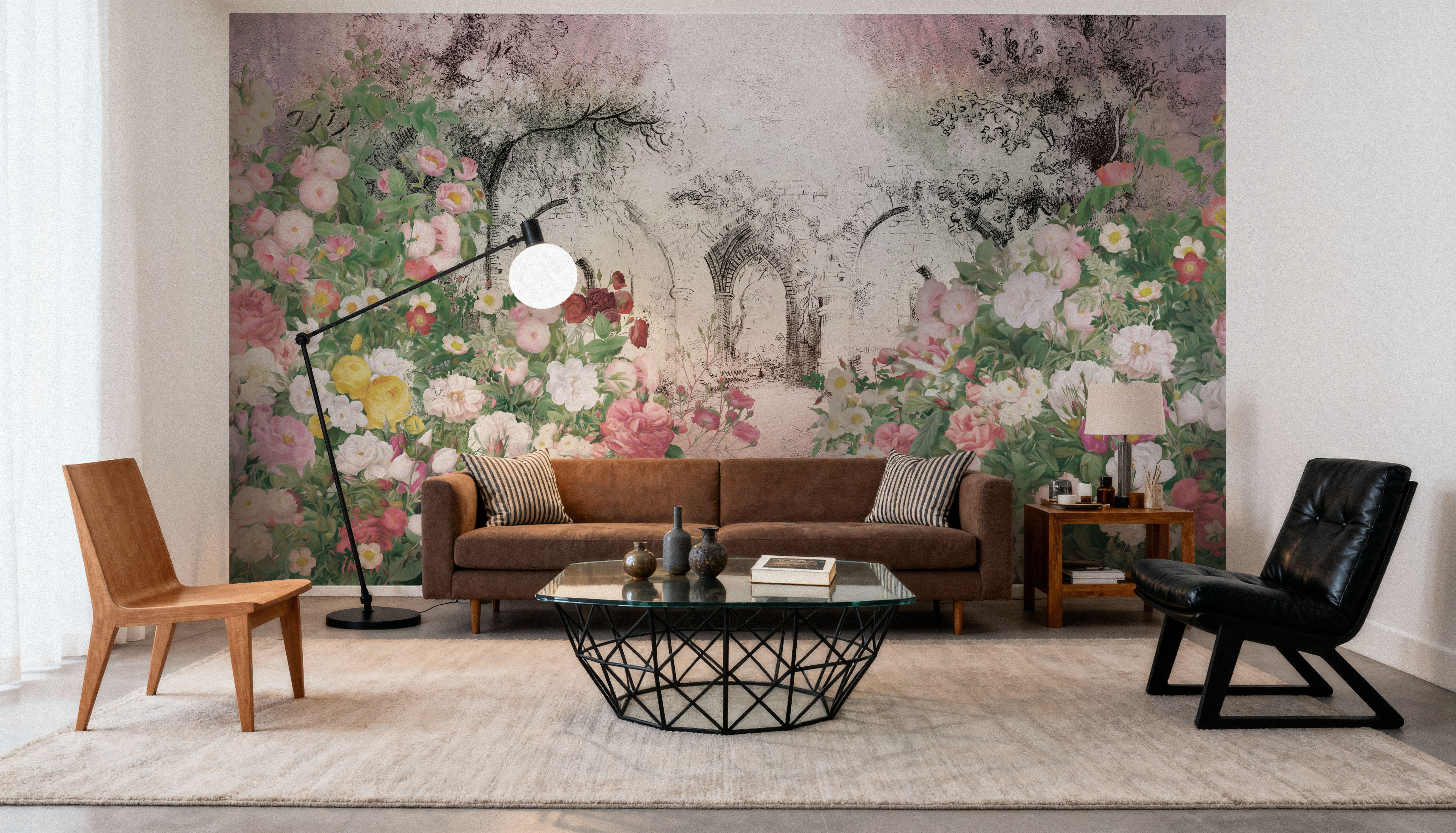 Garden of Florence, Wallpaper