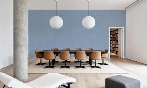 Mottled Linen Effect, Sky Blue