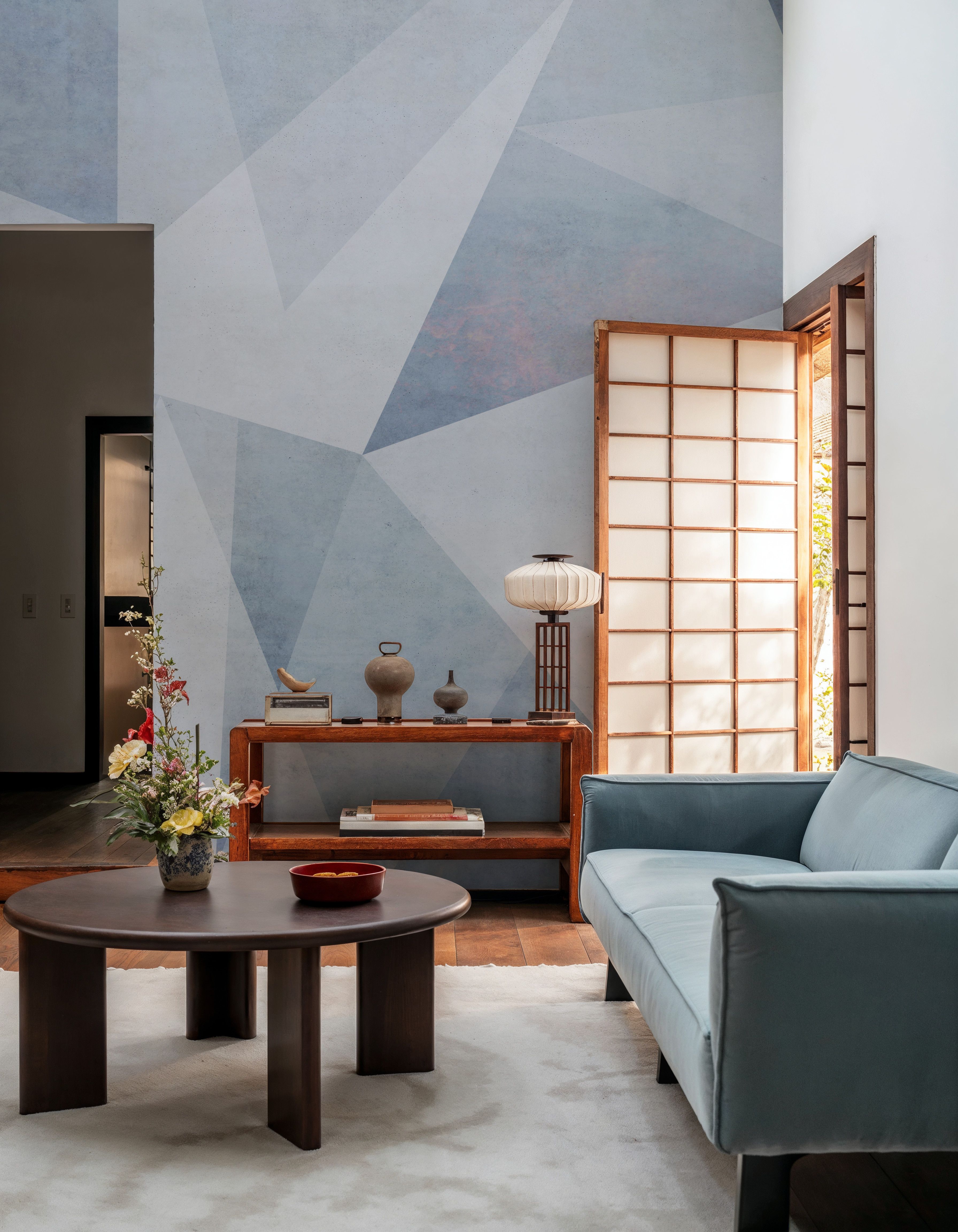 Pastel Concrete Wall