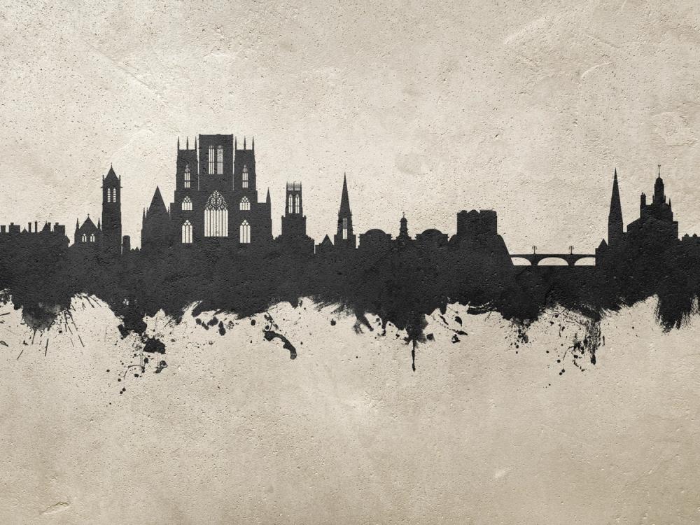 York England Skyline Concrete