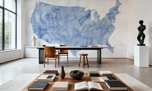 US State Map - Iria Wash