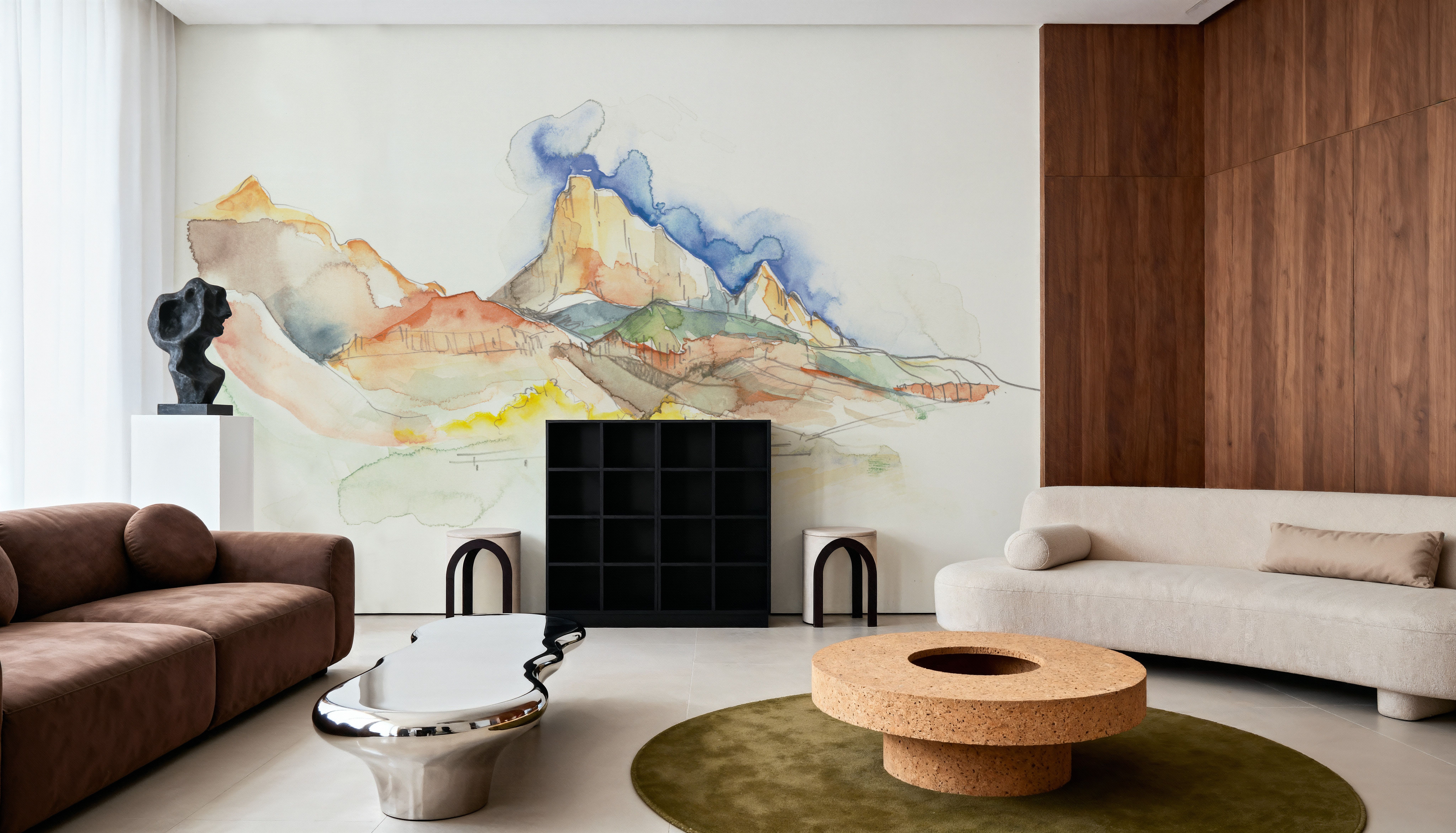 Western Sketchbook, Wallpaper