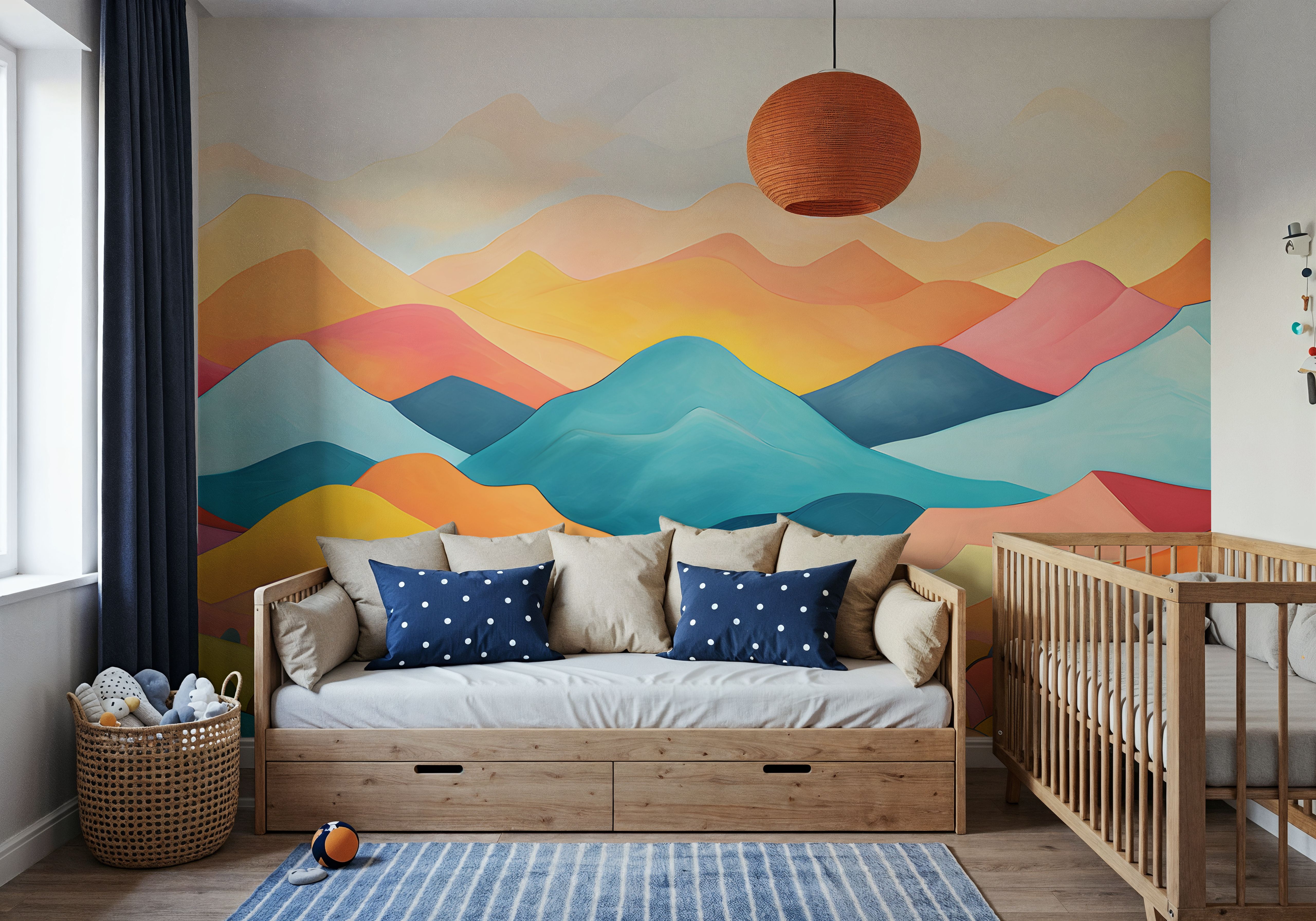 Colorful Hills, Papel de parede