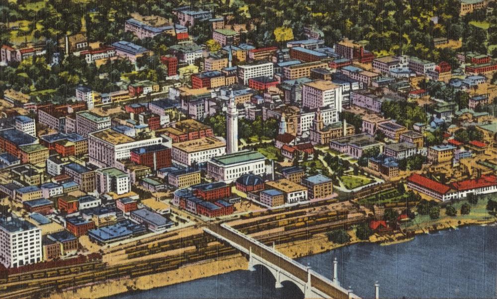 Greetings from the City - Screenprint Postcard