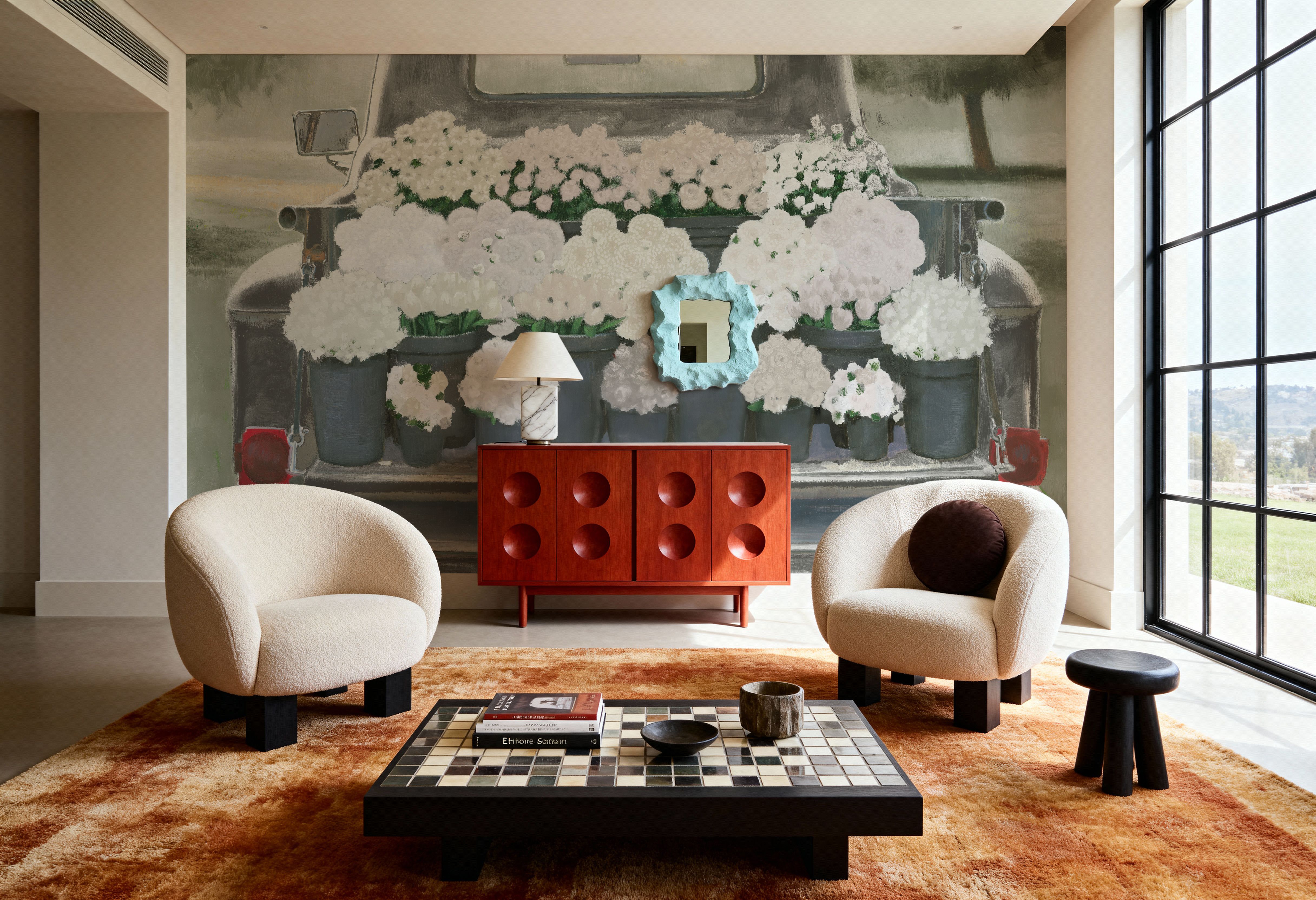 Beautiful Country III Gray White