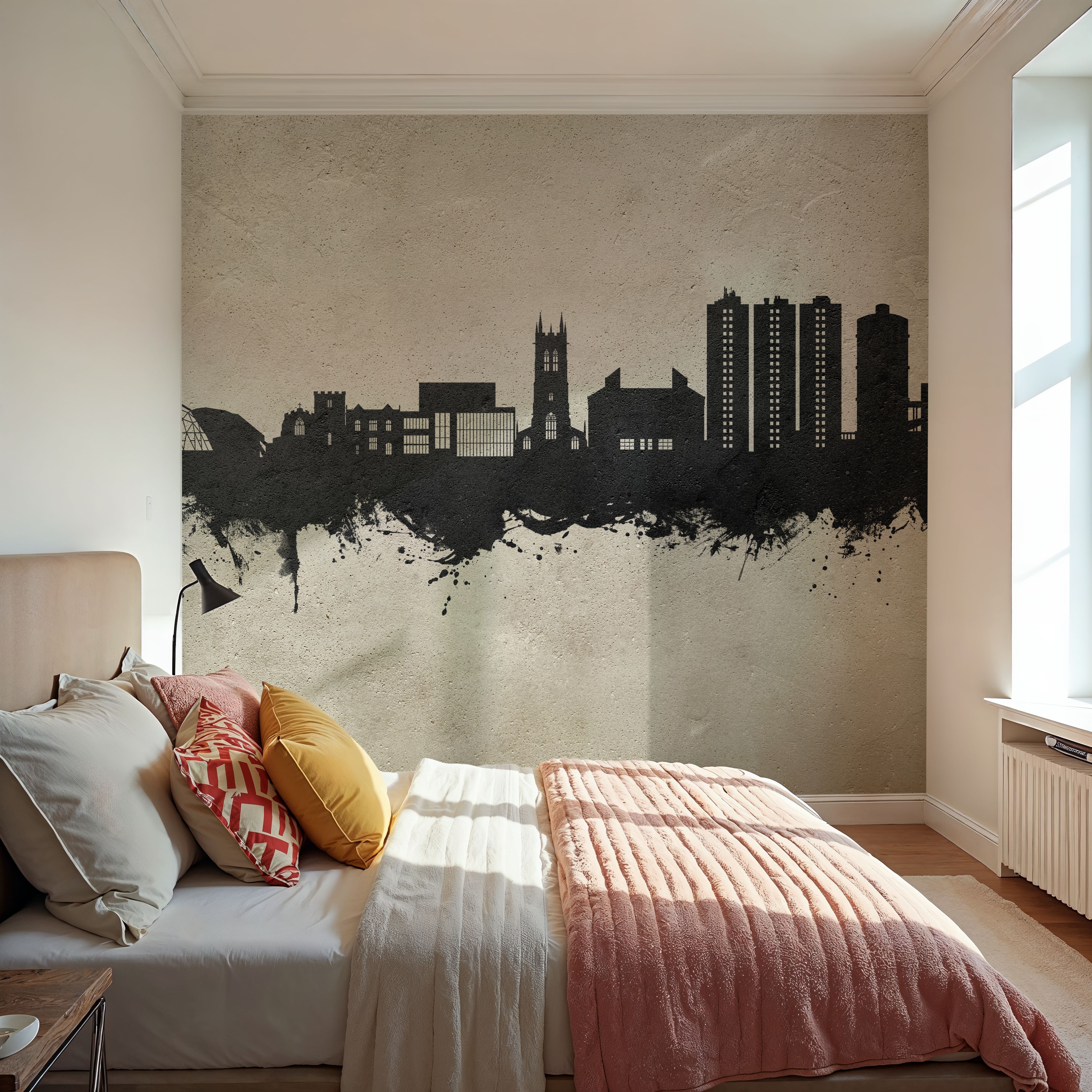 Scunthorpe England Skyline Concrete