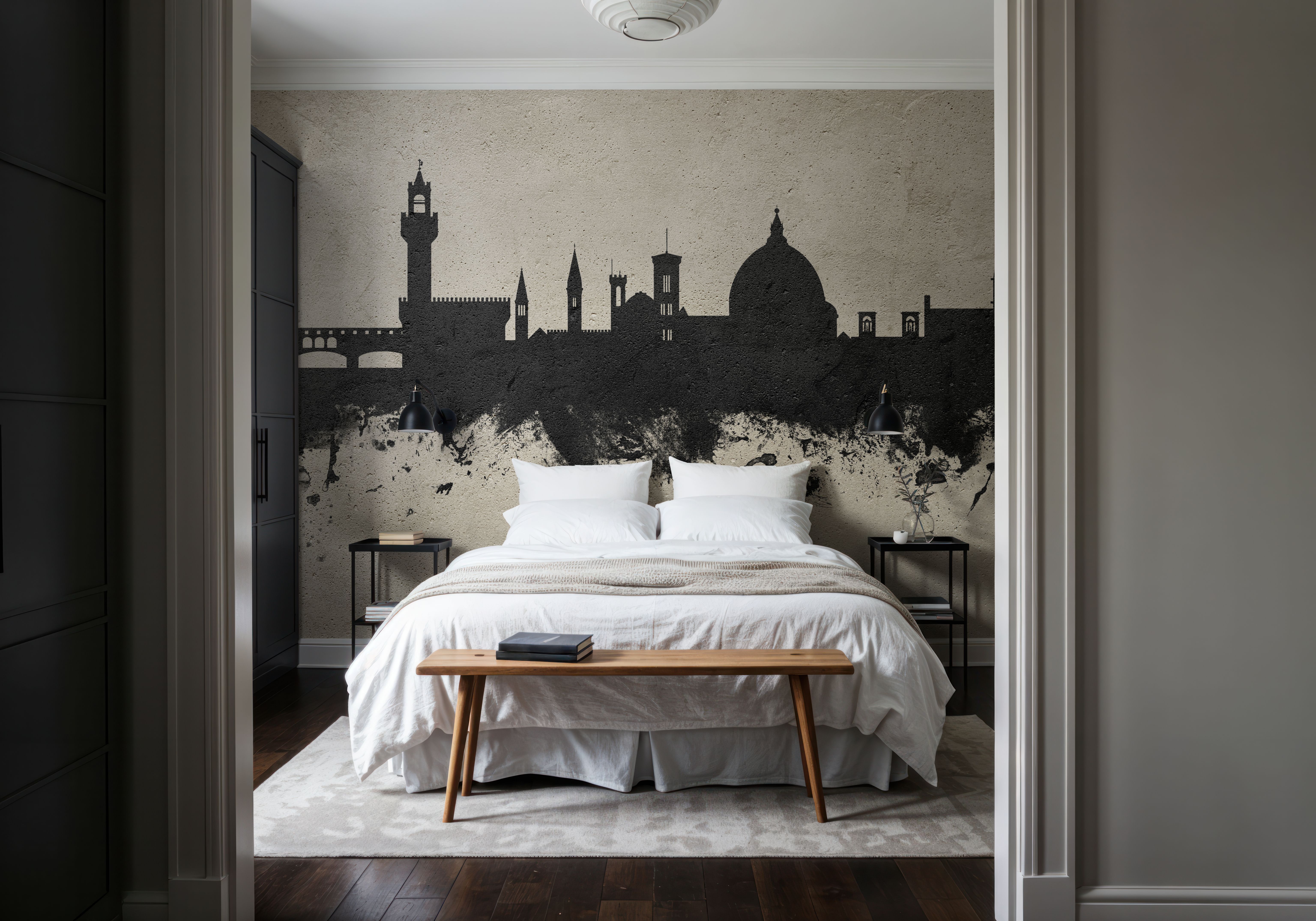 Florence Italy Skyline Concrete