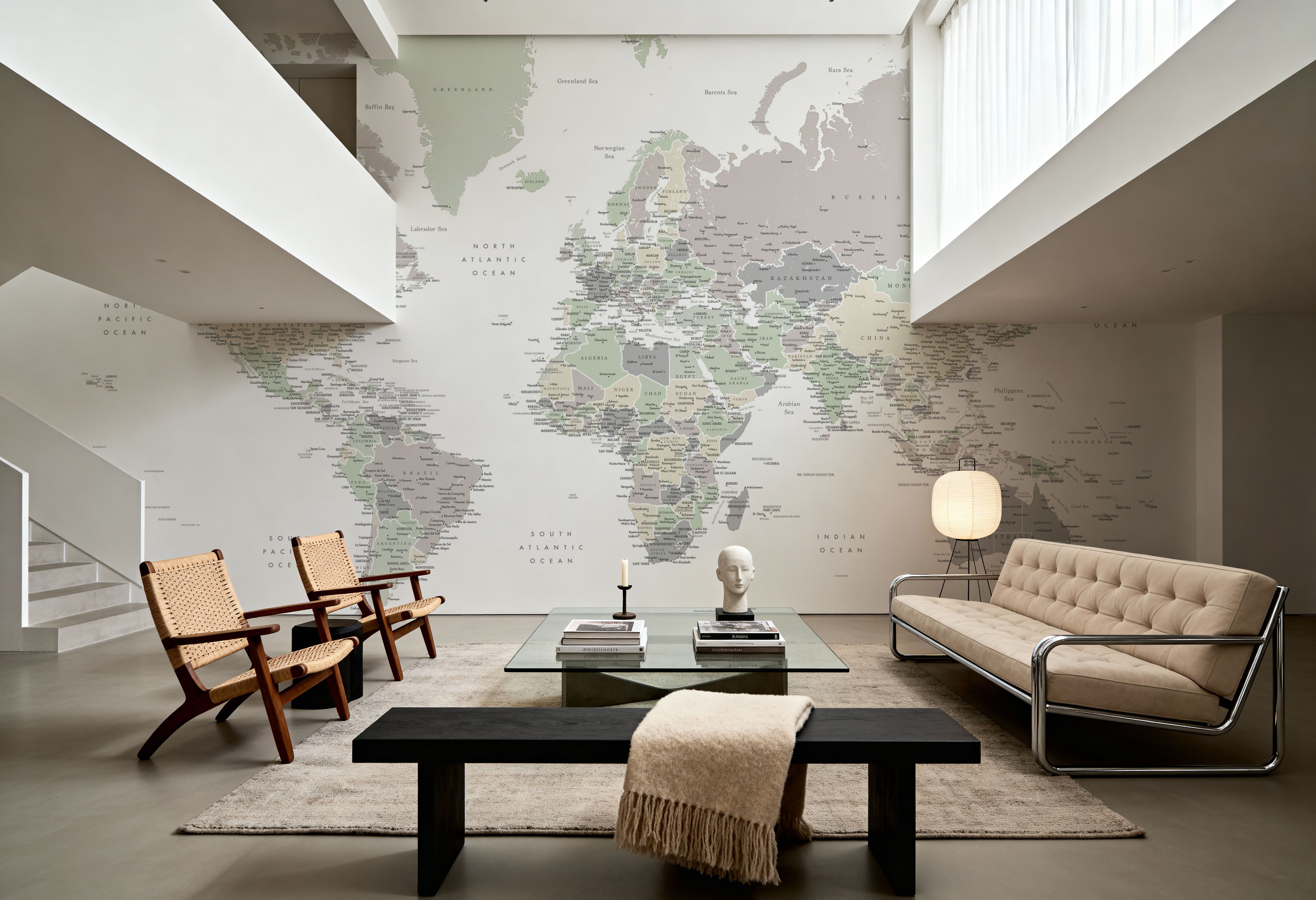 World Map Cities - Anouk