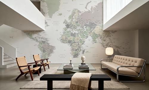 World Map Cities - Anouk