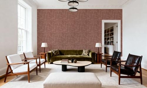 Mottled Linen Effect, Wine