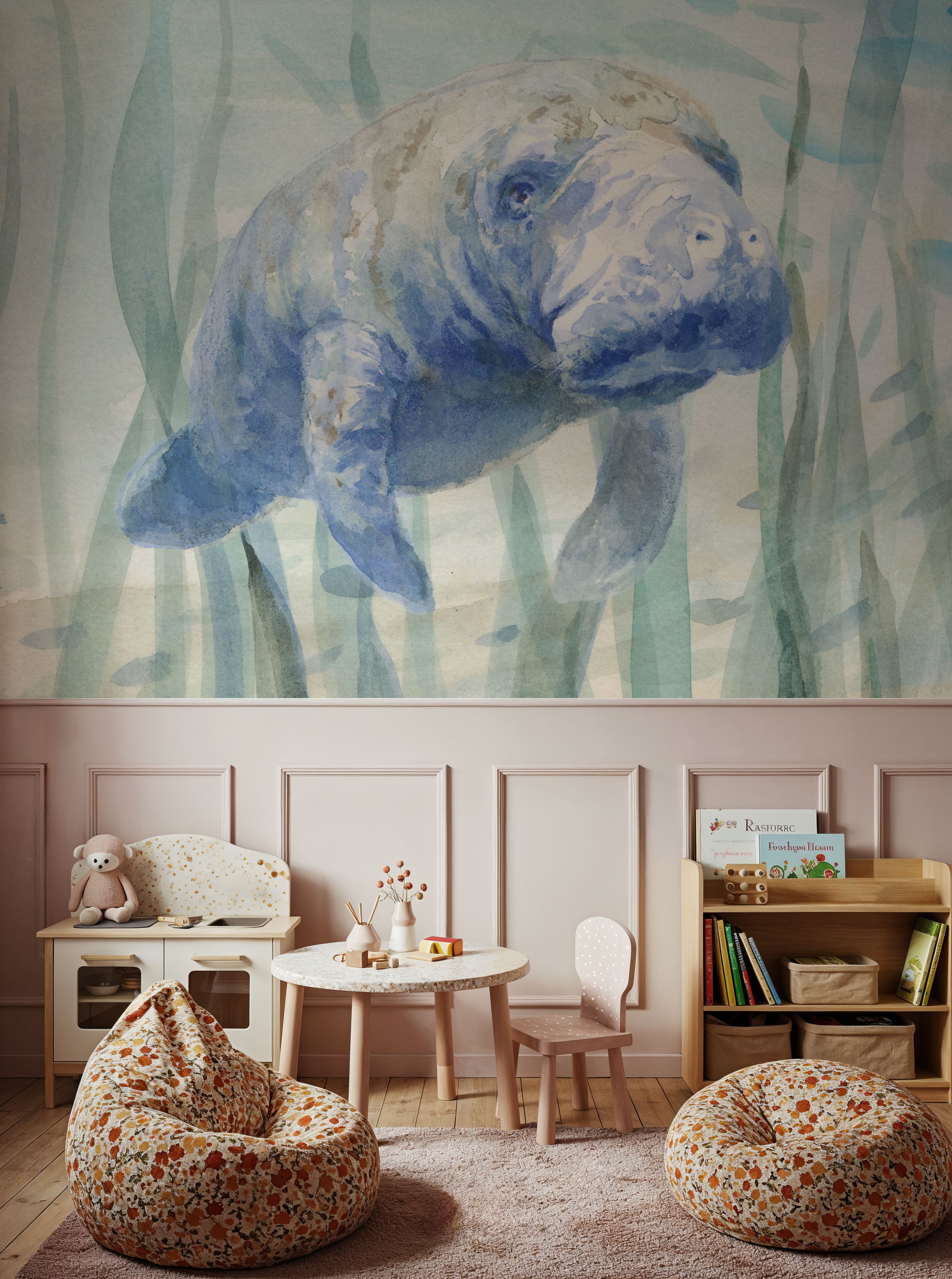 Manatee Undersea