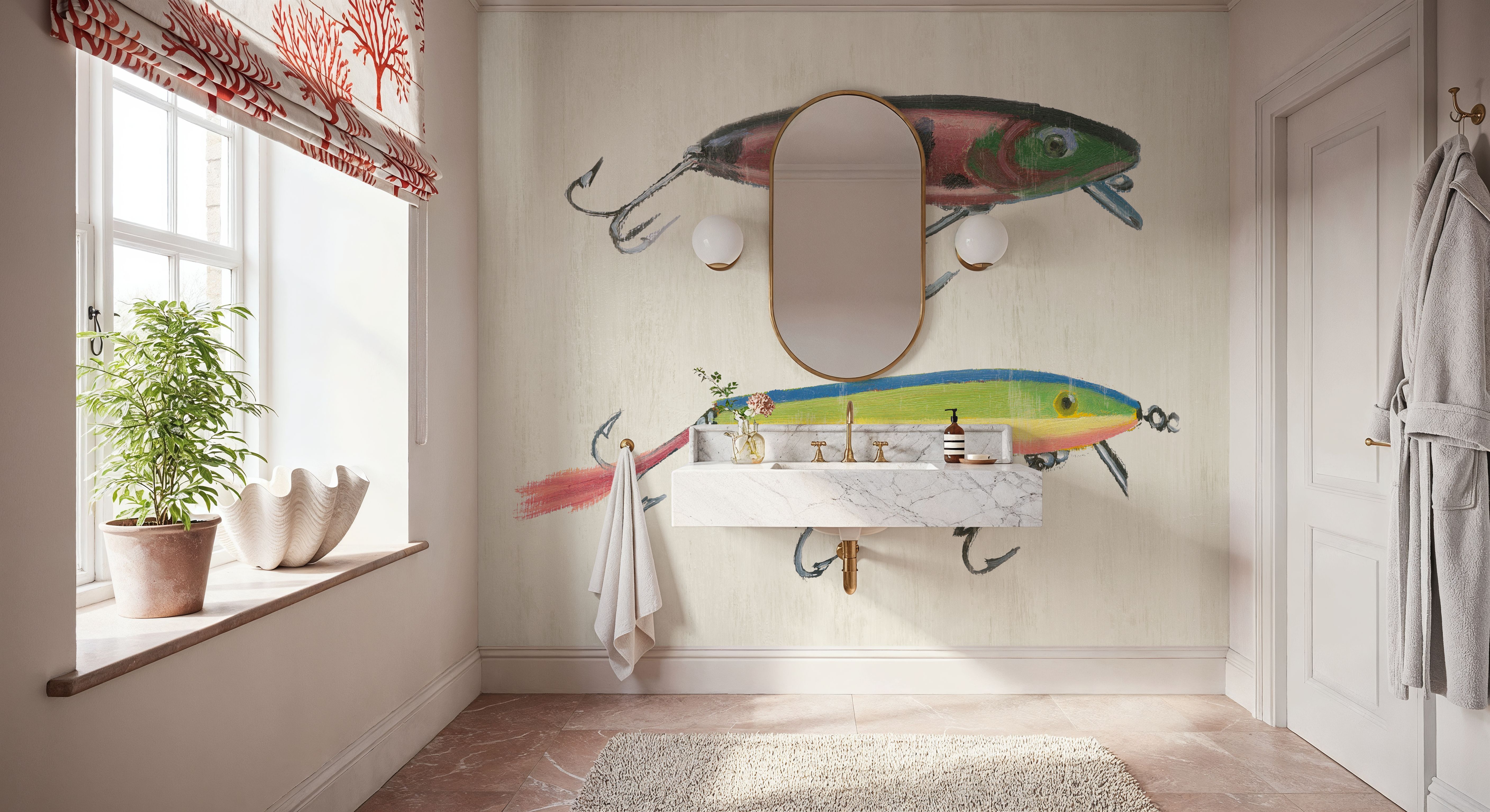 Waters Edge V, Wallpaper