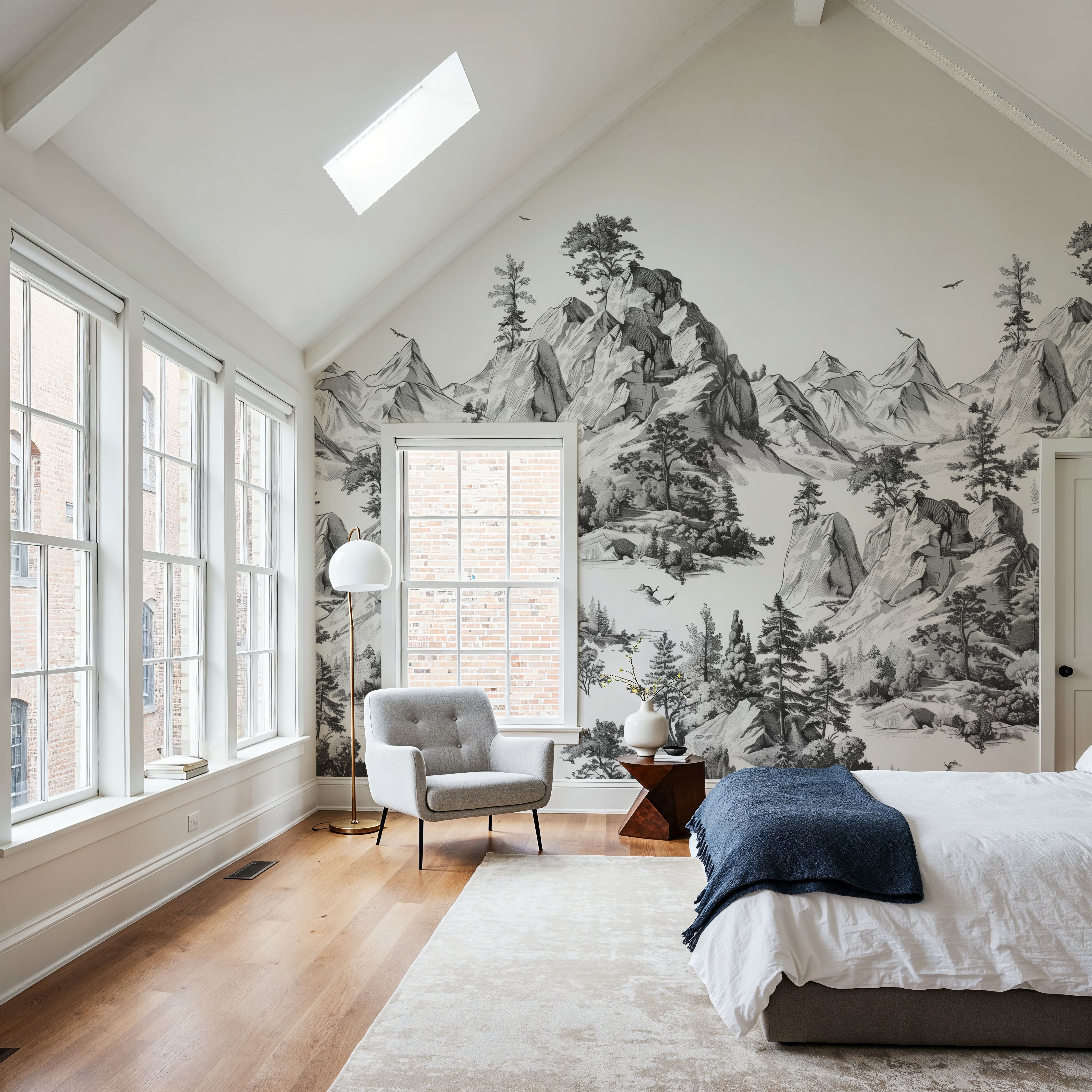 Toile Hills, Black & White