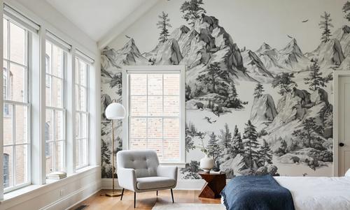 Toile Hills, Black & White
