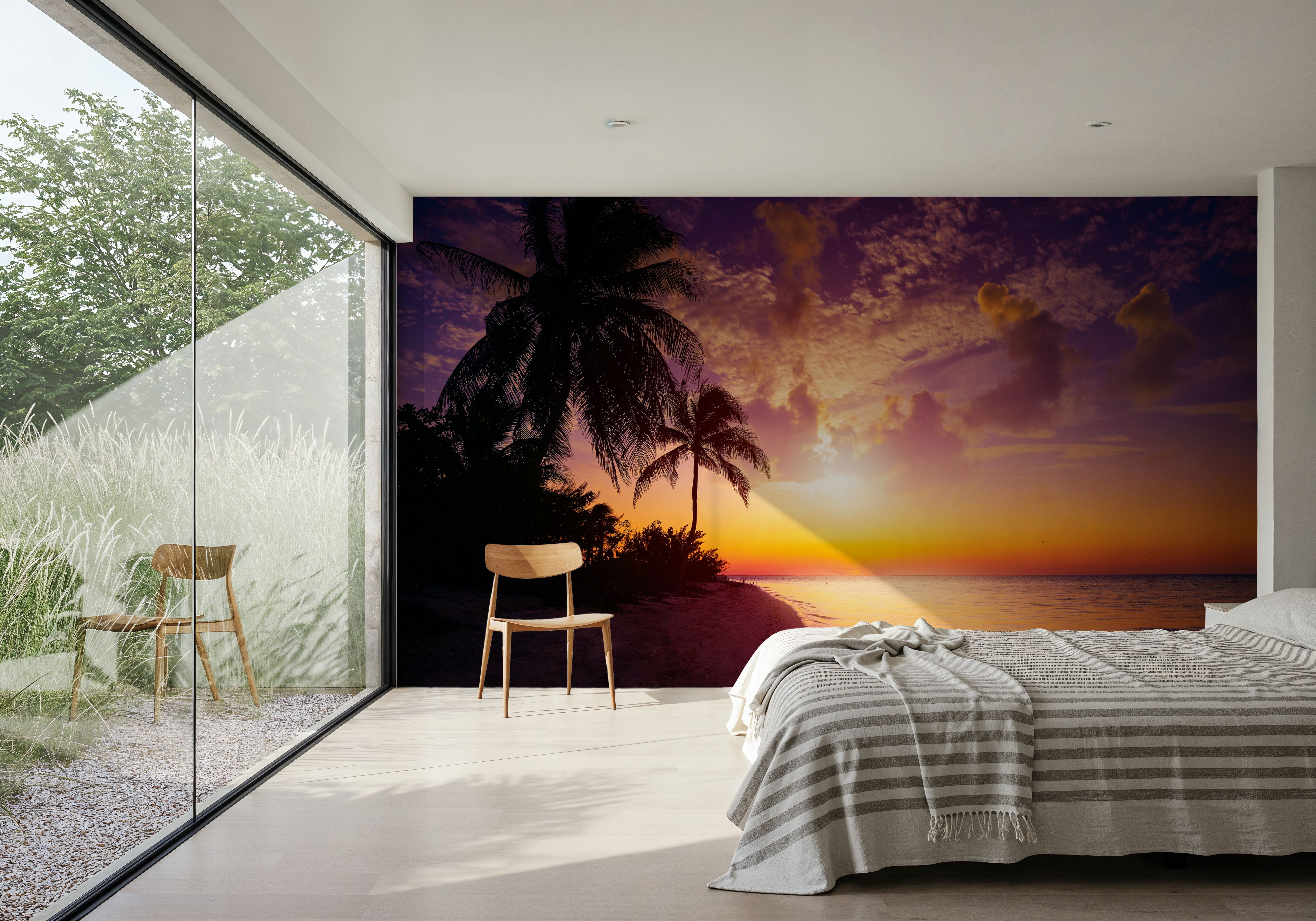 Tropical Twilight Silhouette