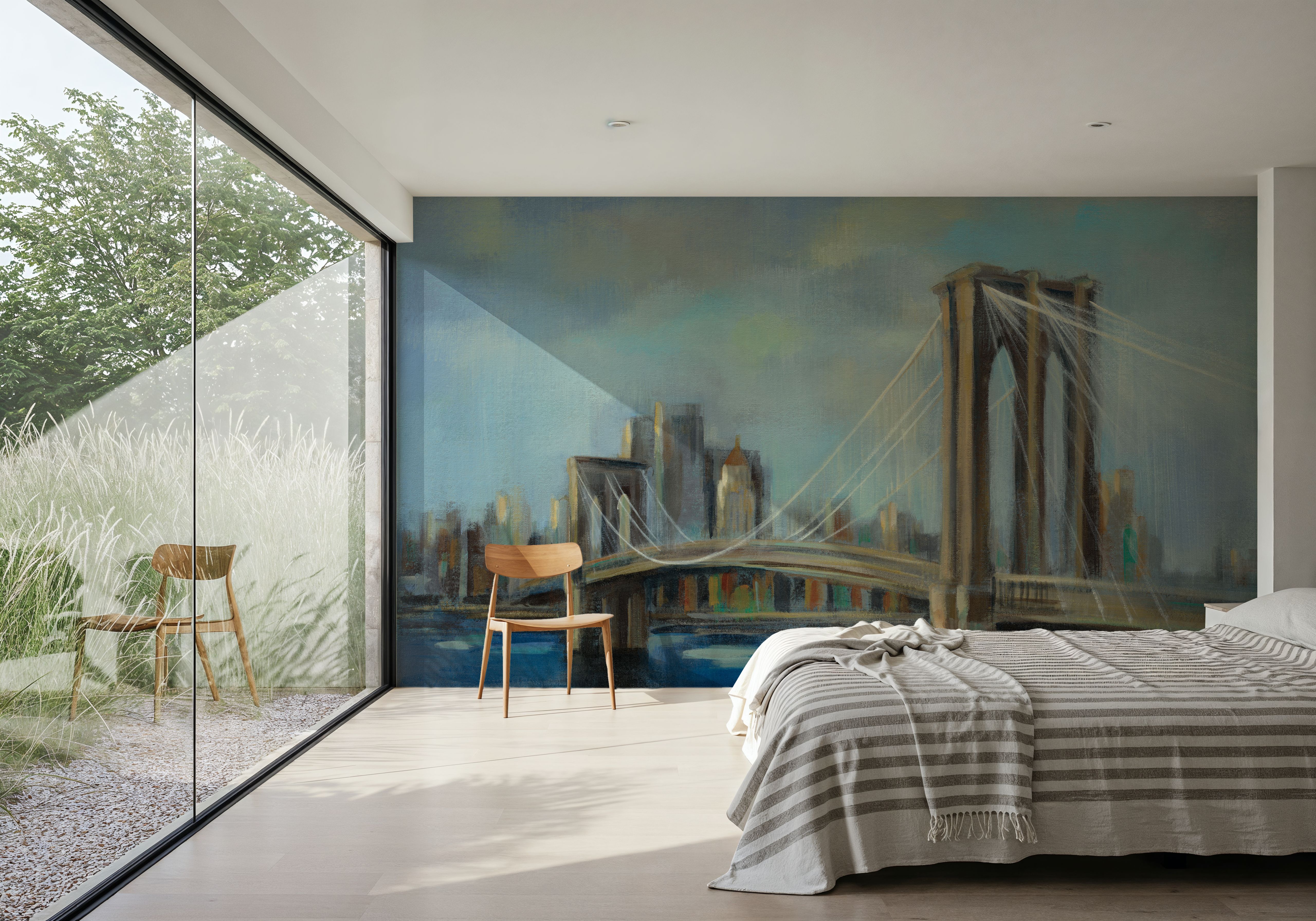 Painterly Brooklyn Bridge