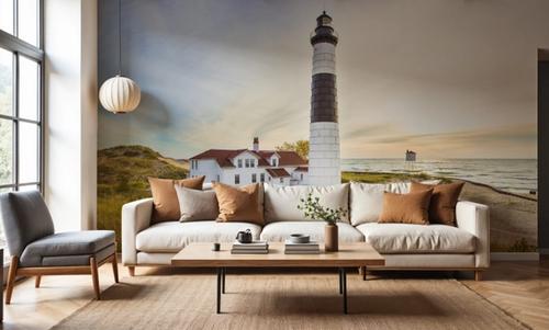 Coastal Lighthouse Beacon