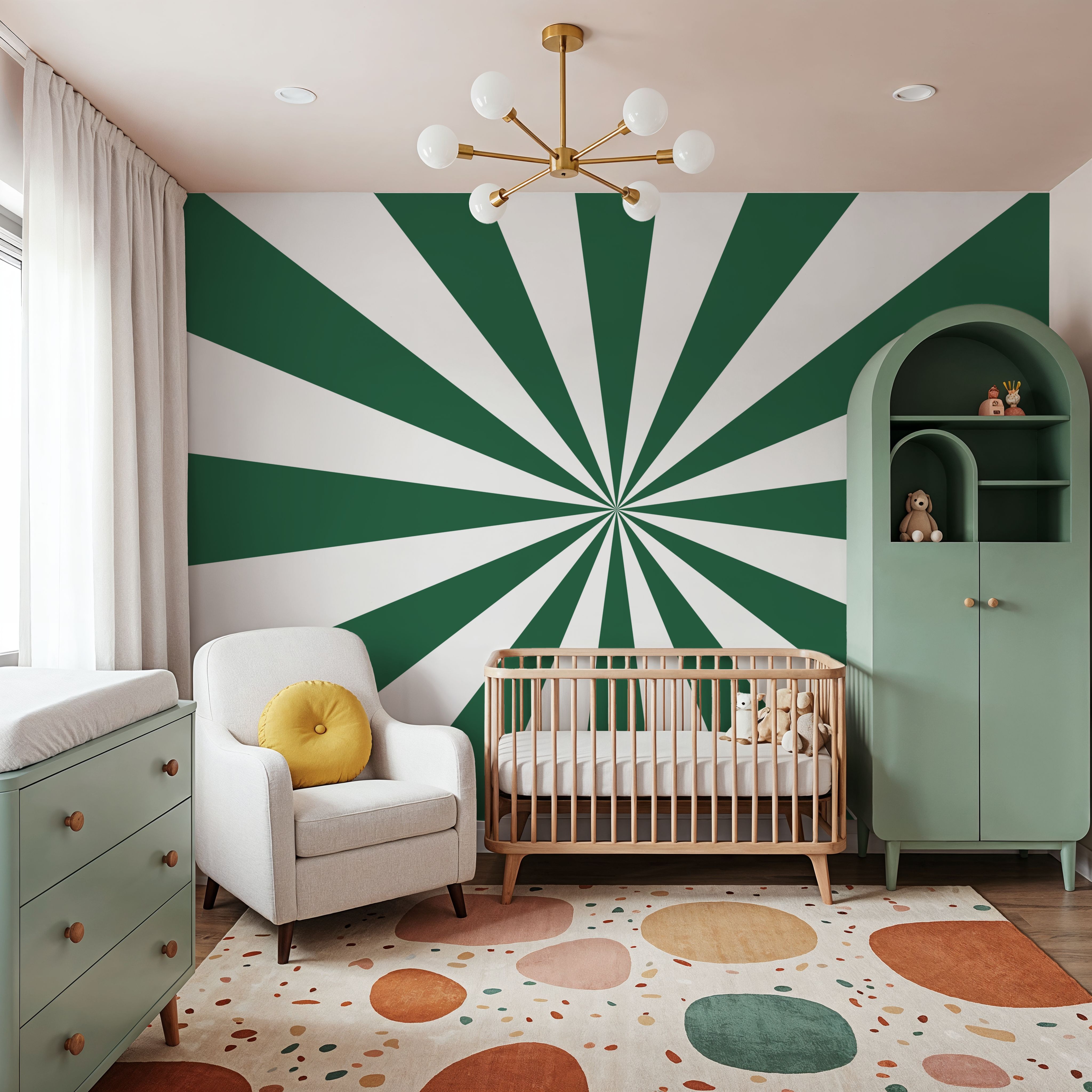 Circus Ceiling, Salamander Green