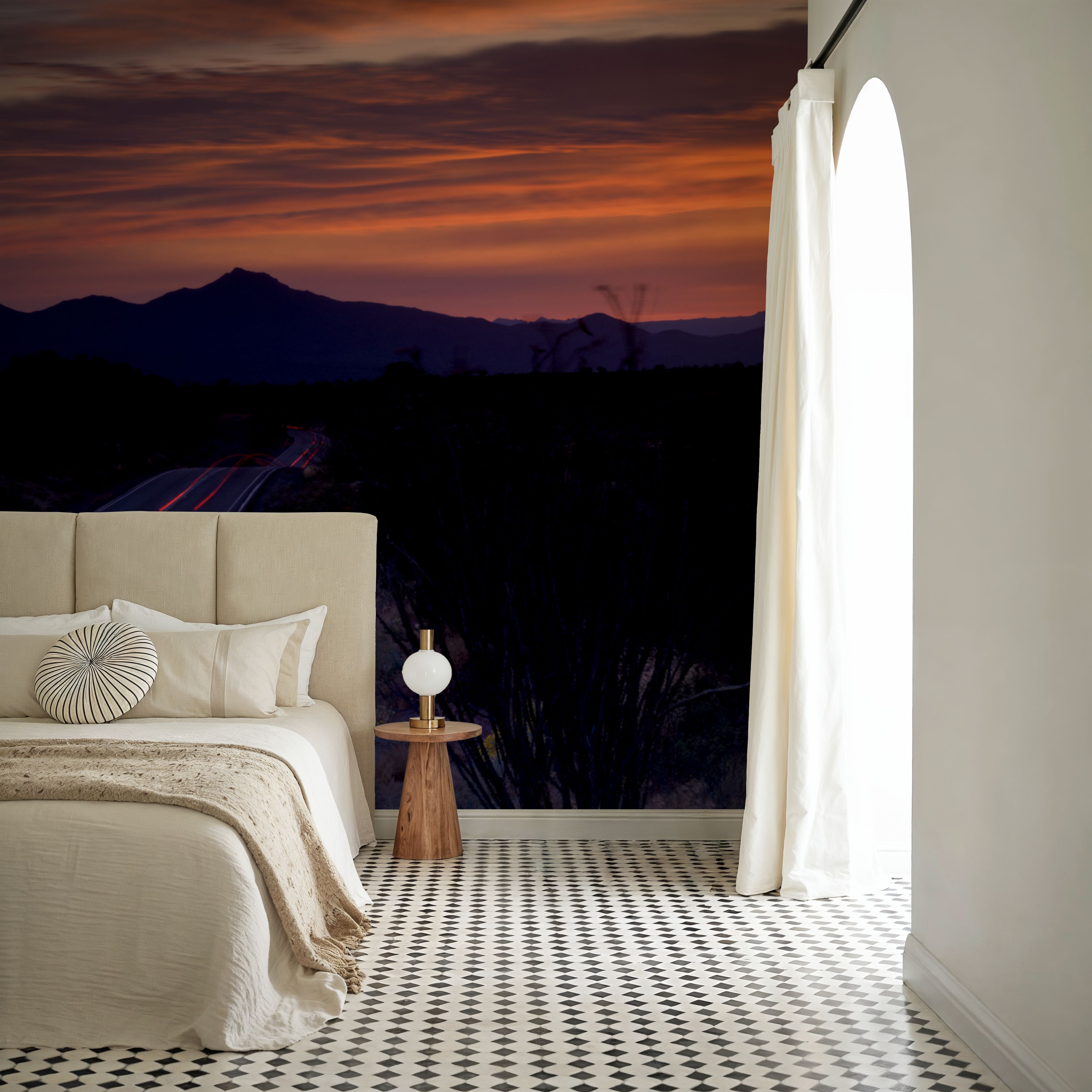 Desert Twilight Highway