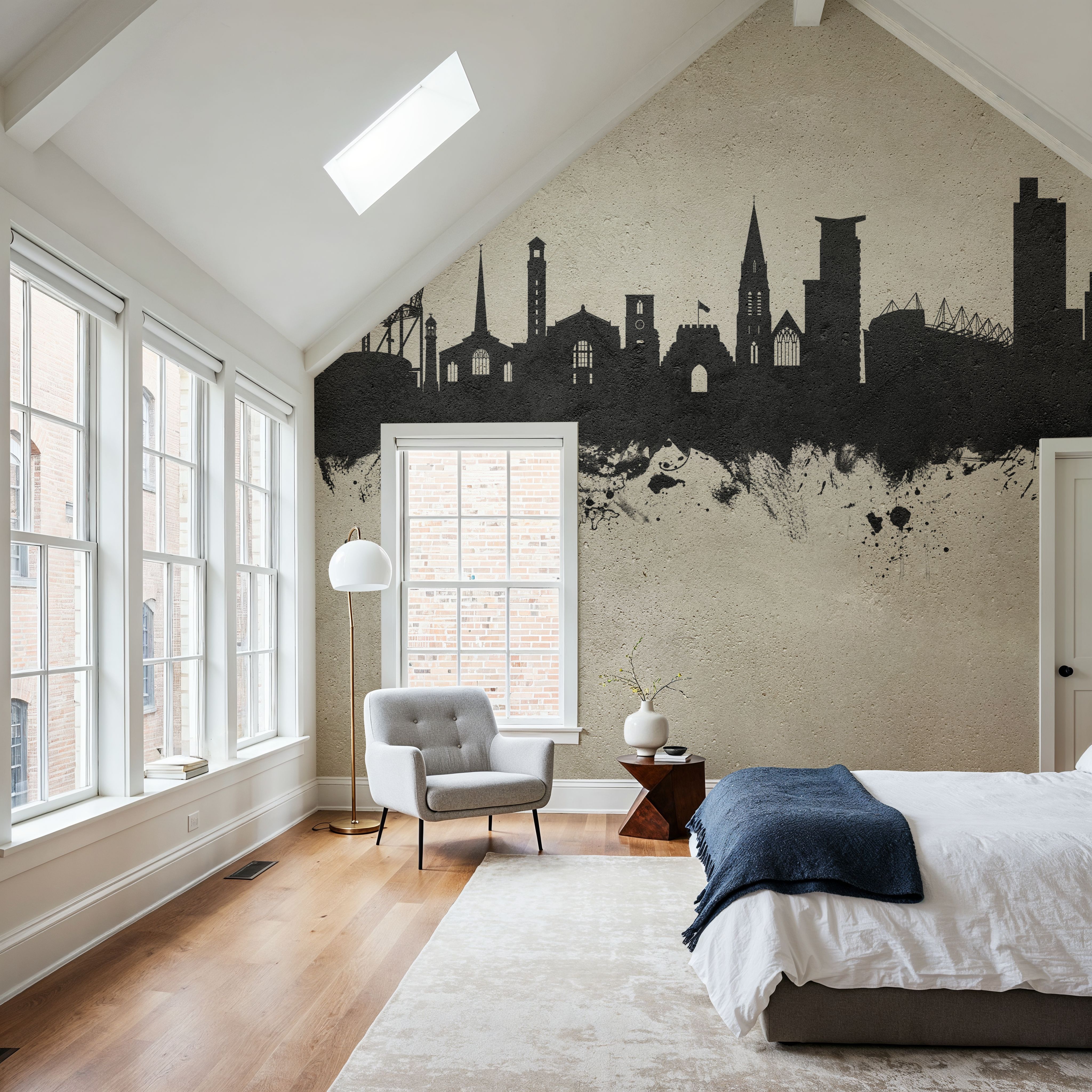 Southampton England Skyline Concrete