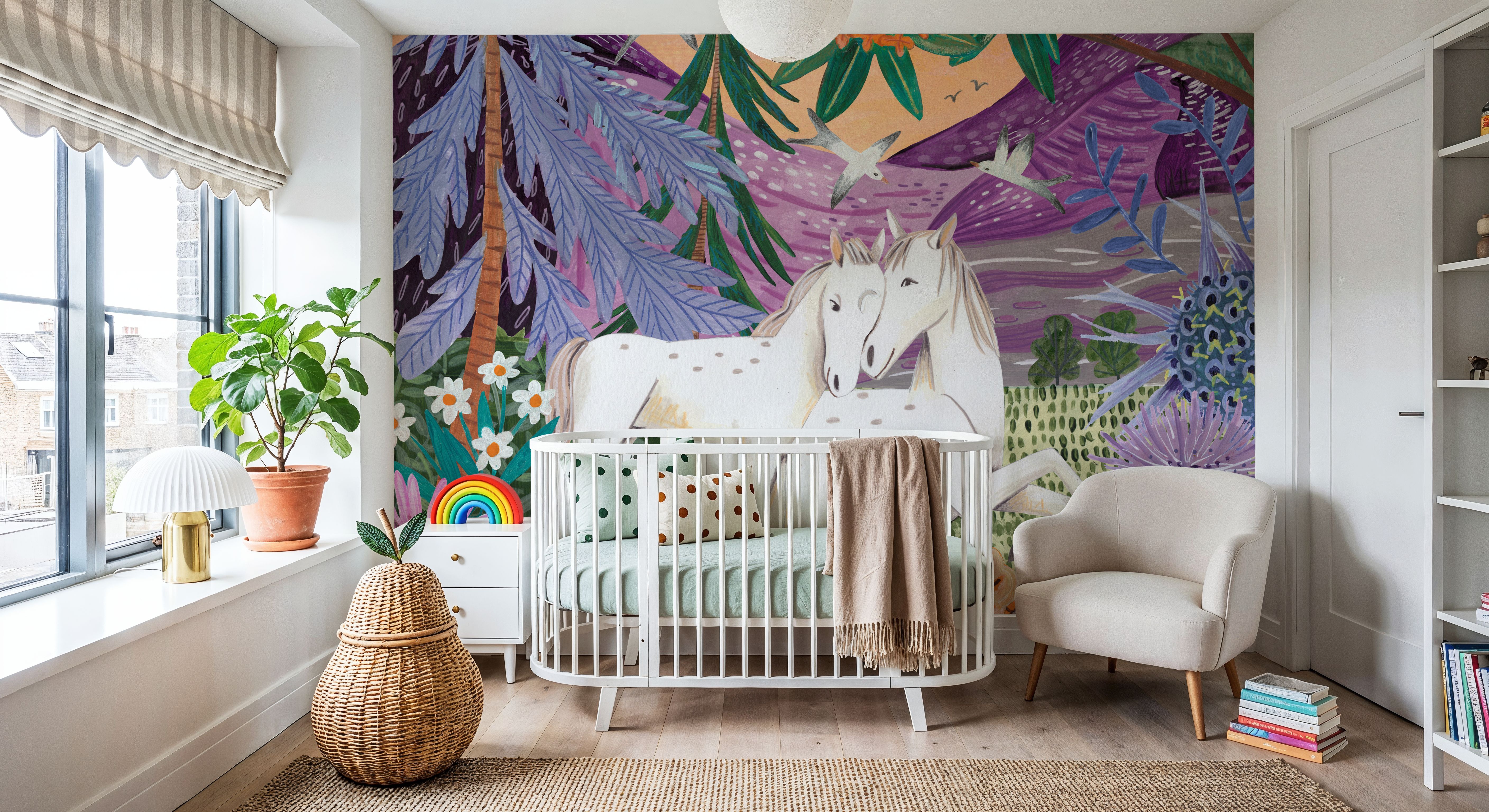 Horses in the Mountains