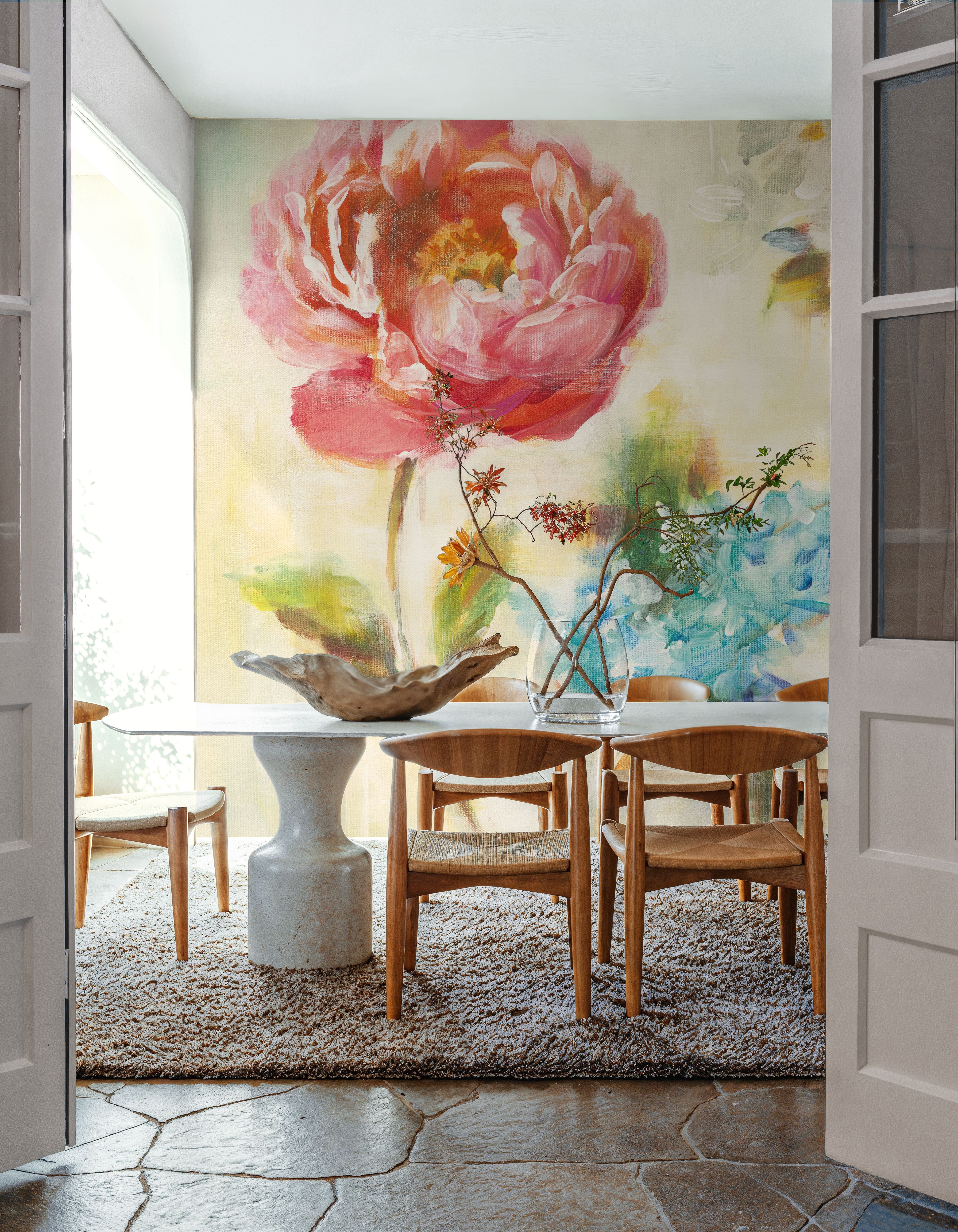 Contemporary Flower I