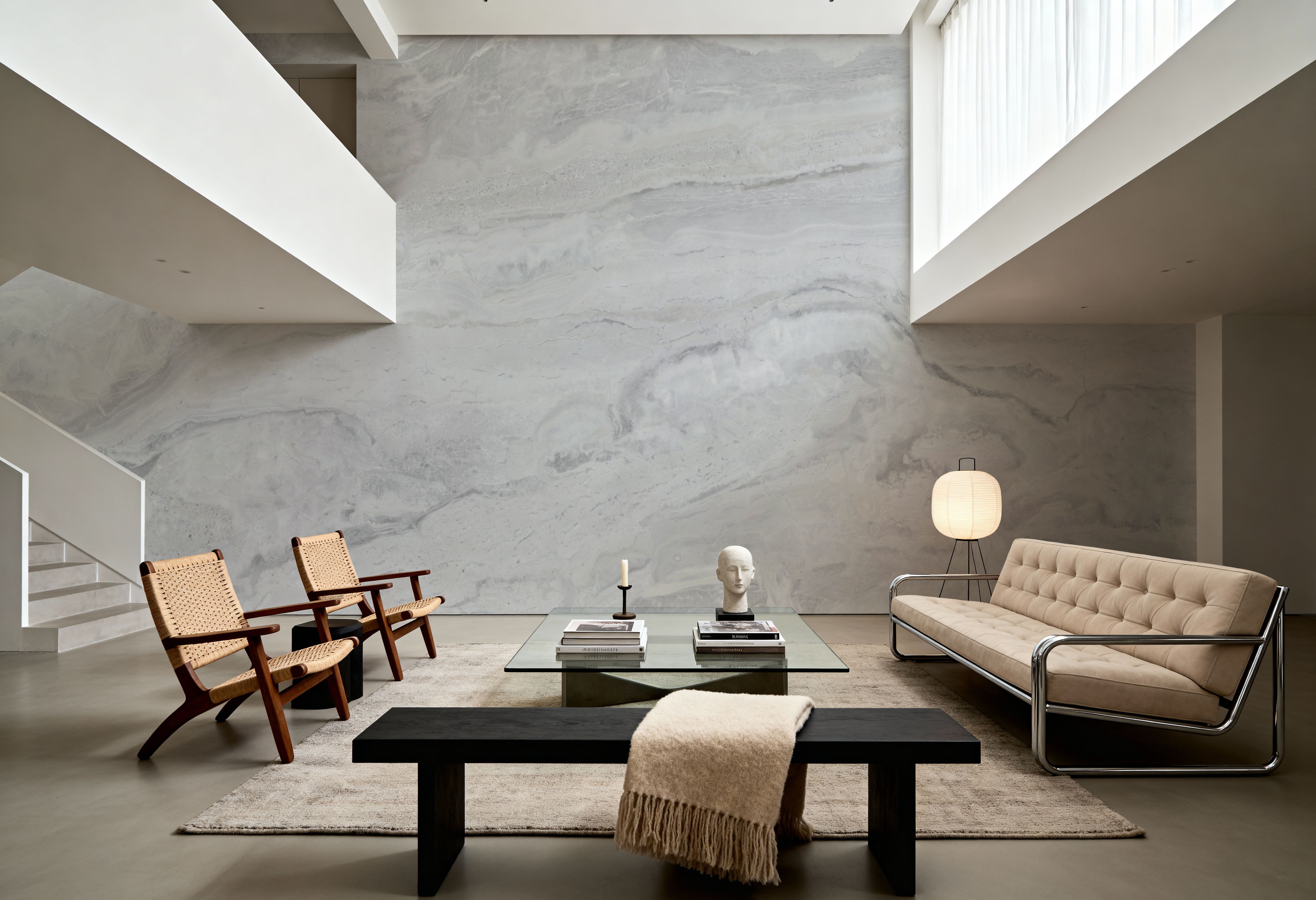 Pentelicus Venato Marble, Wallpaper